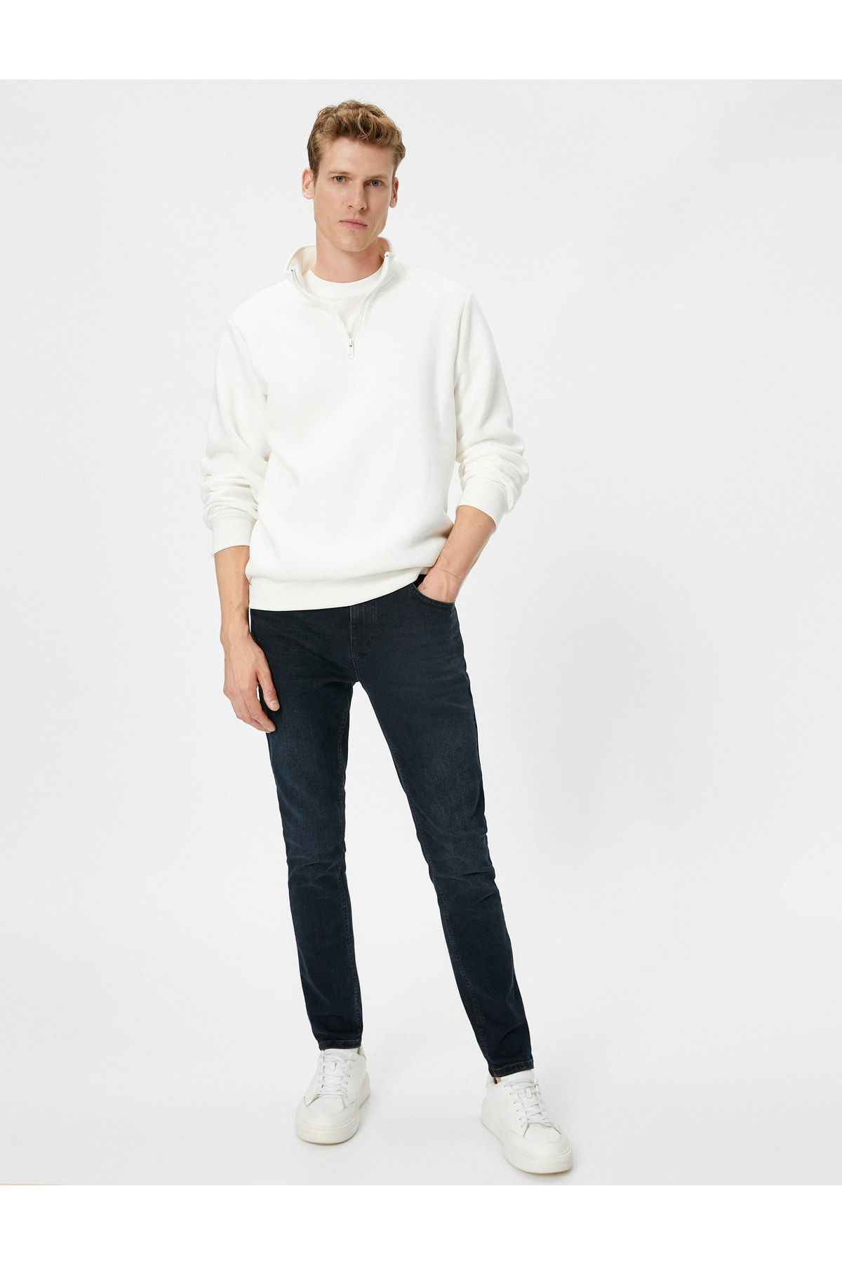 شلوار جین Skinny Fit - Michael Jean