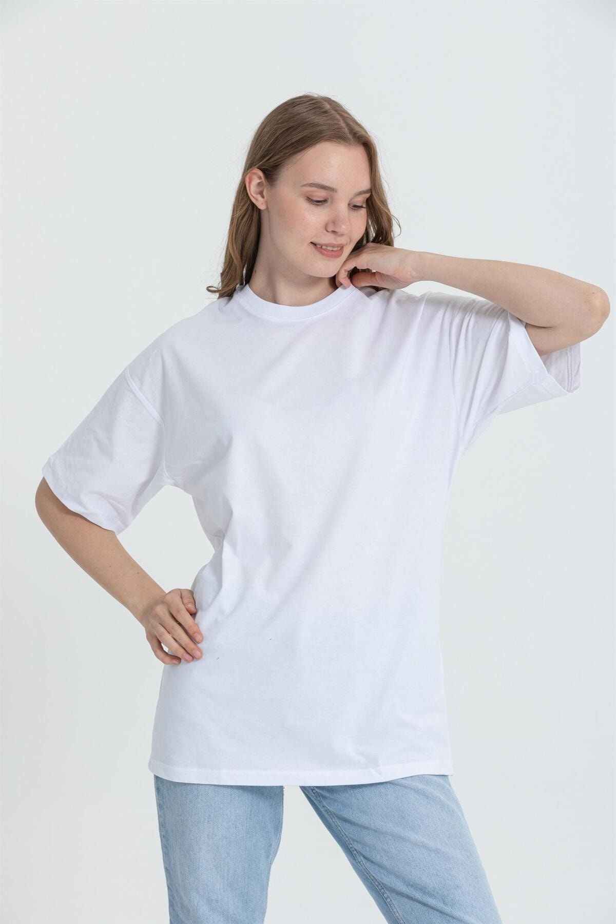 تیشرت چاپی جمجمه پشتی سایز بزرگ R-5741