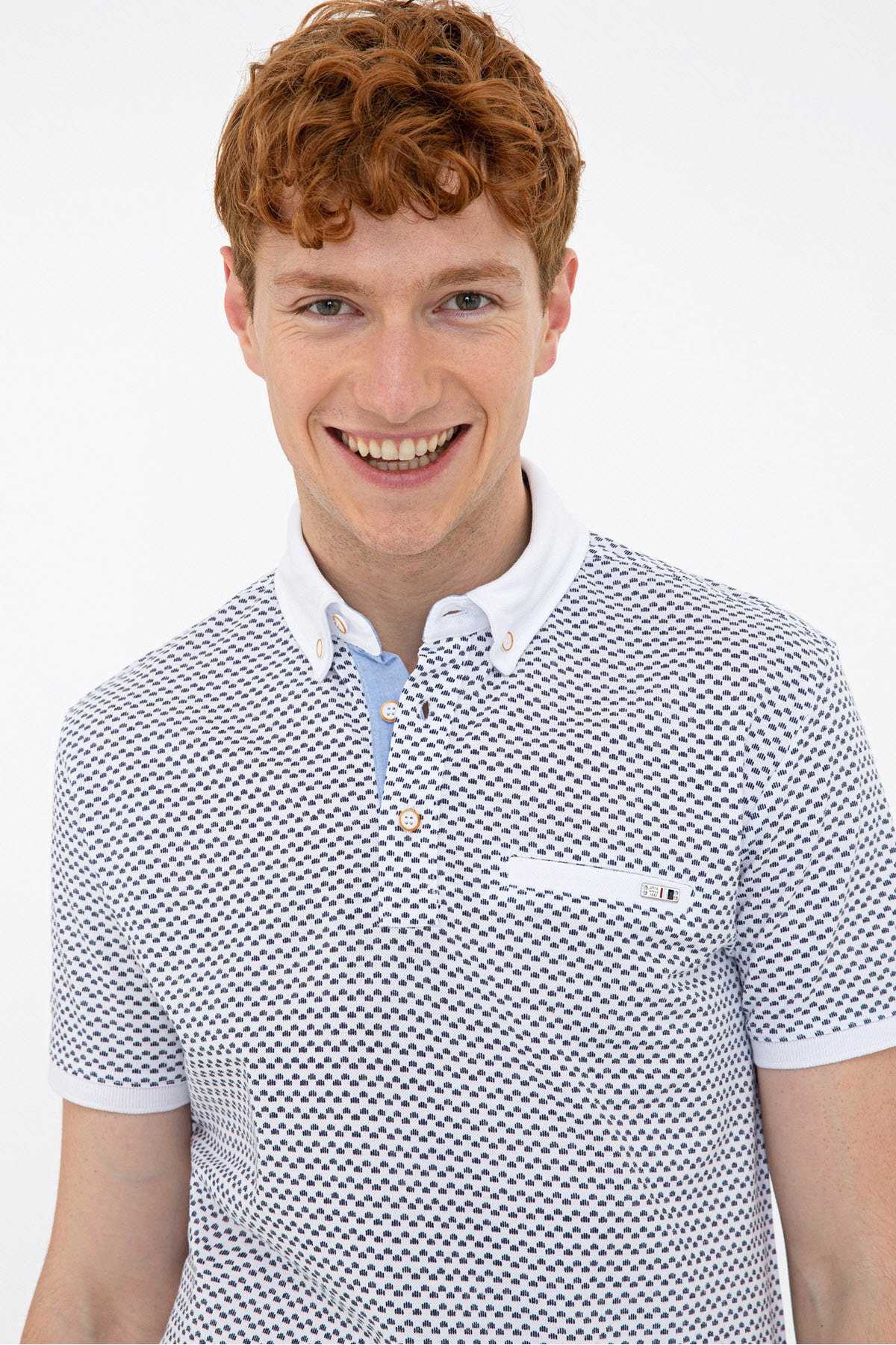 تیشرت مردانه آبی سرمه ای