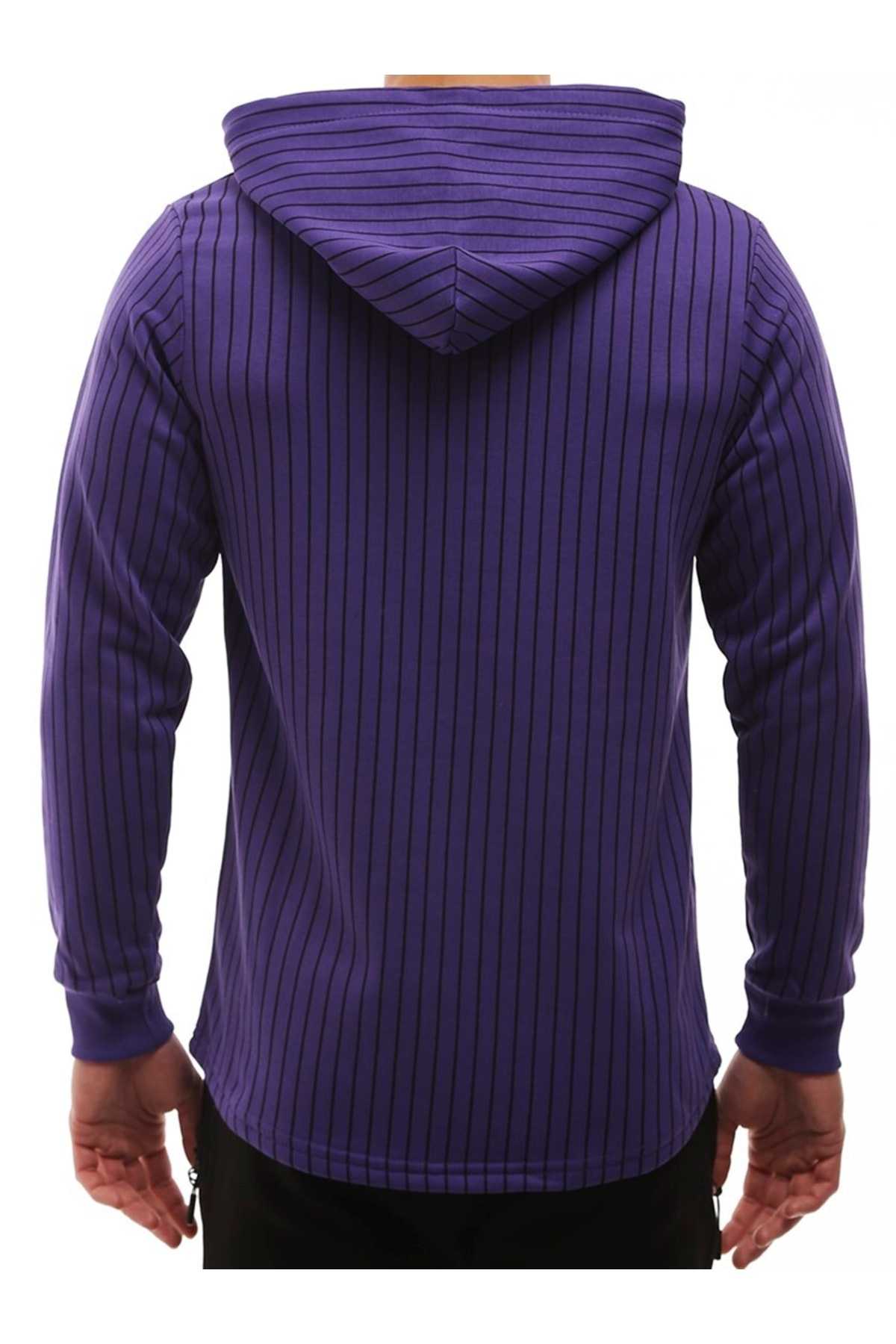 سویشرت خاکی کلاهدار