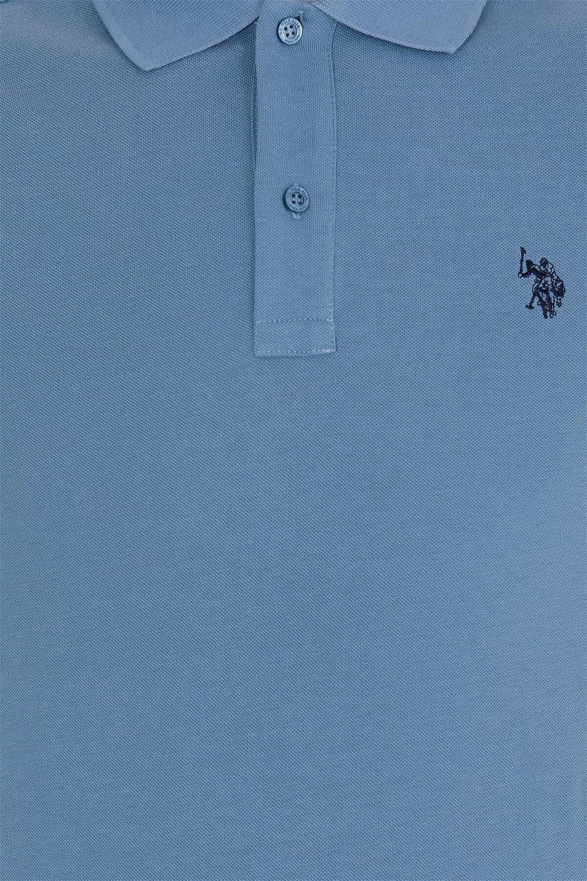 تیشرت یقه آرم Comfort Fit