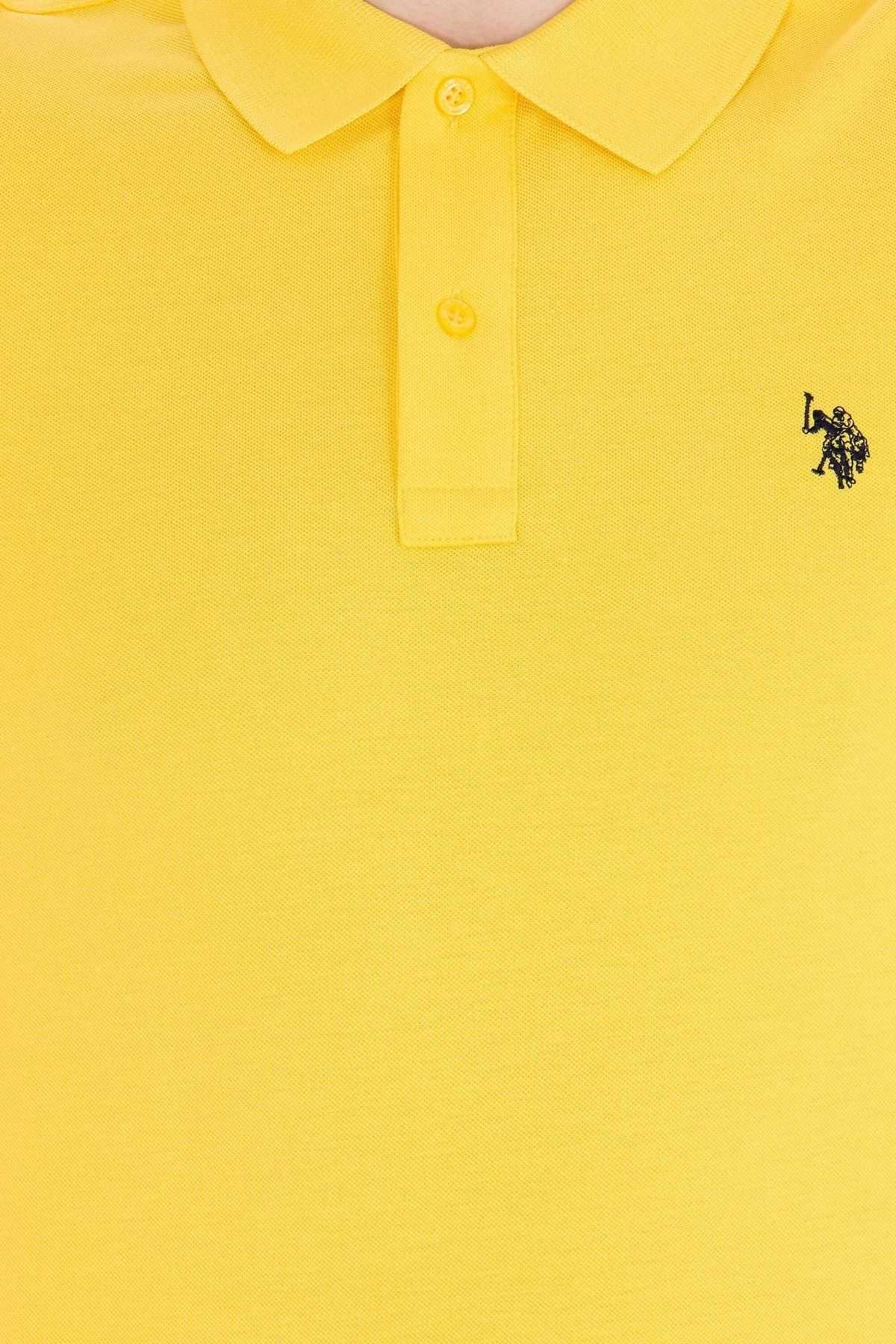 تیشرت یقه آرم Comfort Fit