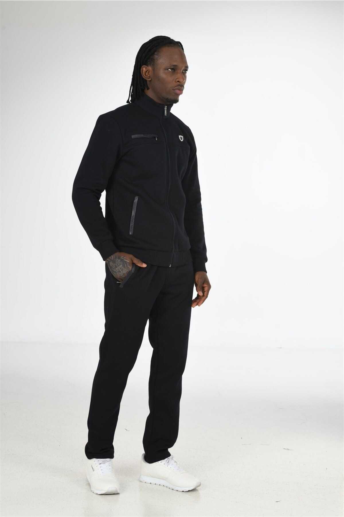 ست لباس ورزشی زمستانی Raised 3 Thread 201501b