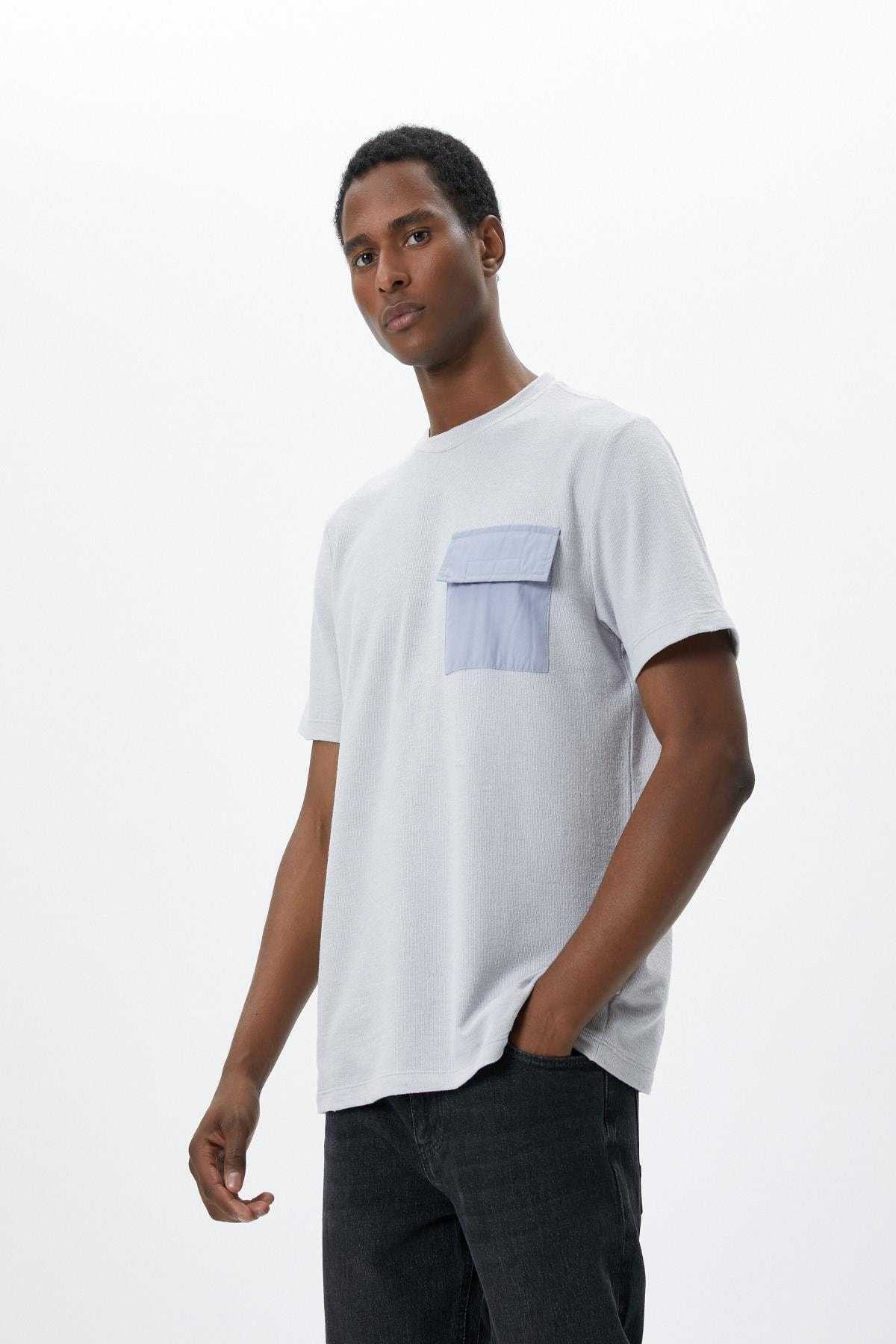 تیشرت مردانه خاکستری