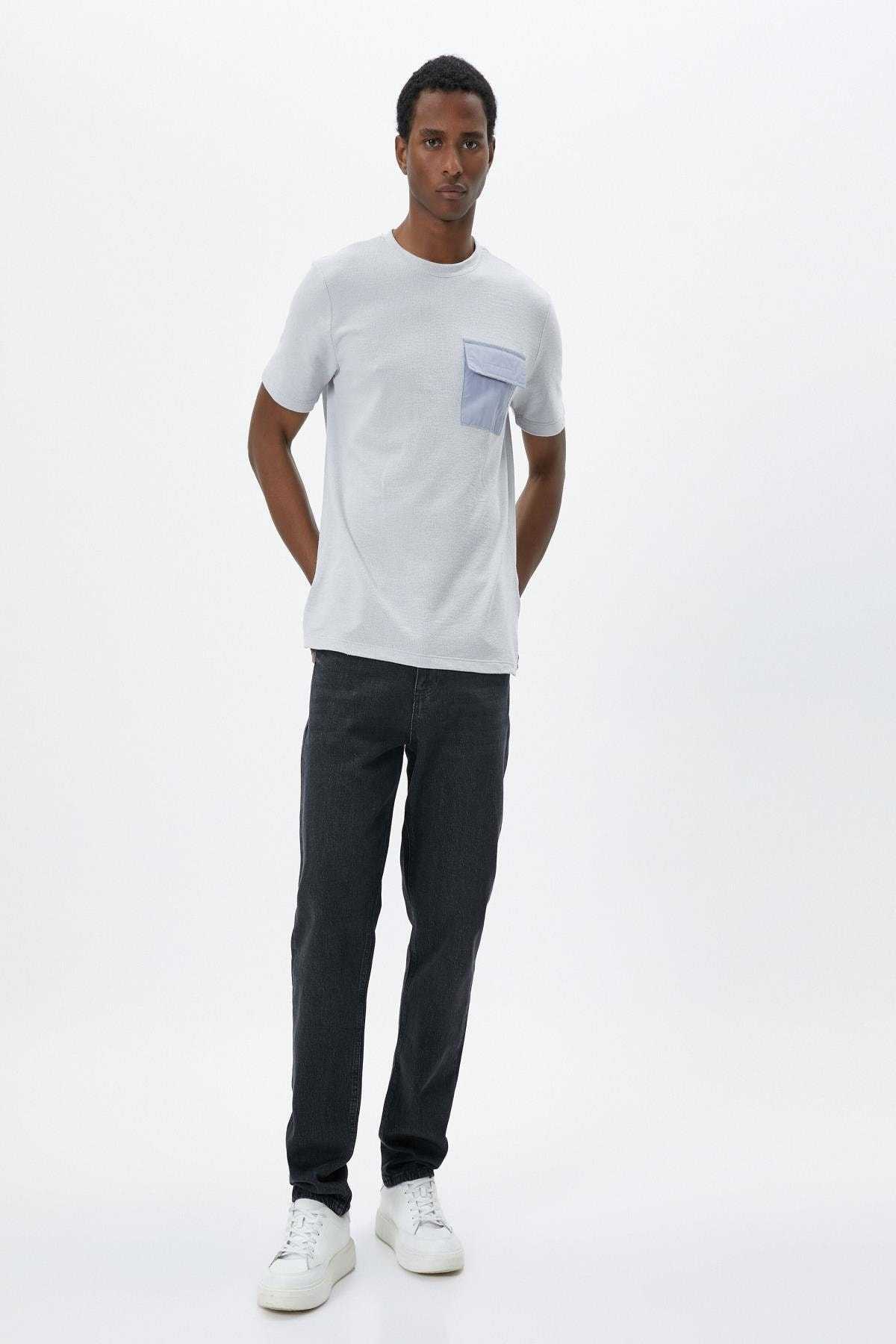 تیشرت مردانه خاکستری