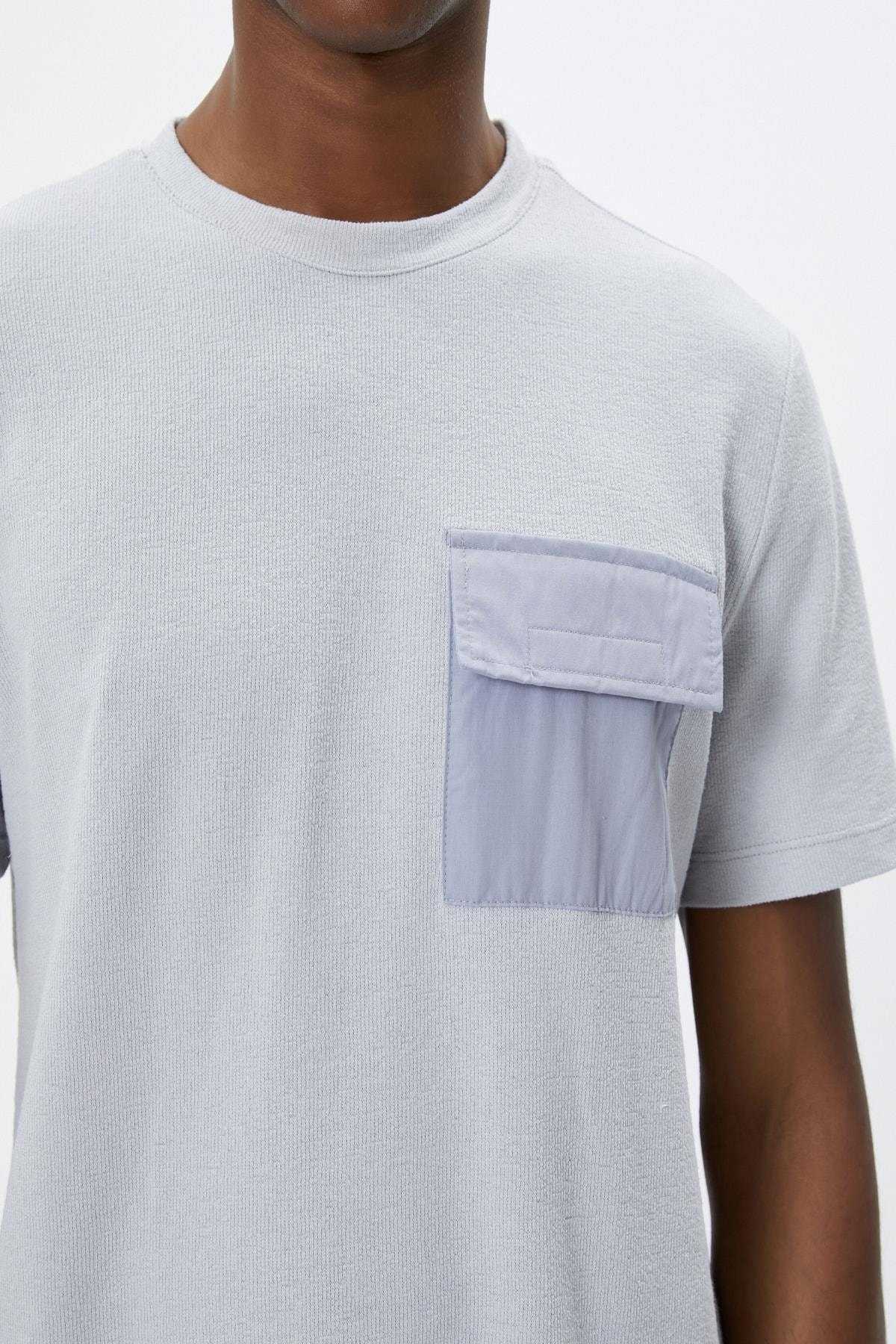 تیشرت مردانه خاکستری