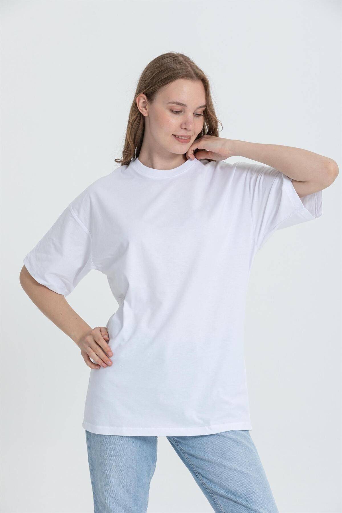 تیشرت چاپی جمجمه پشتی سایز بزرگ R-5741