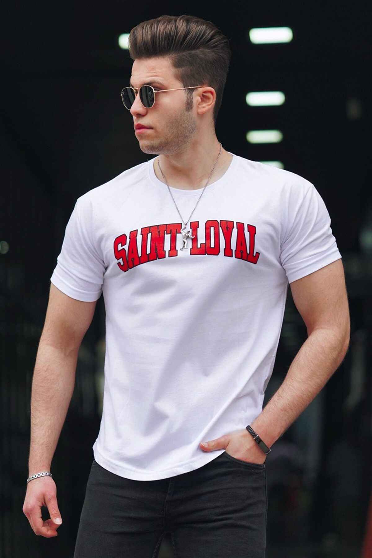 تیشرت مردانه مشکی چاپ شده