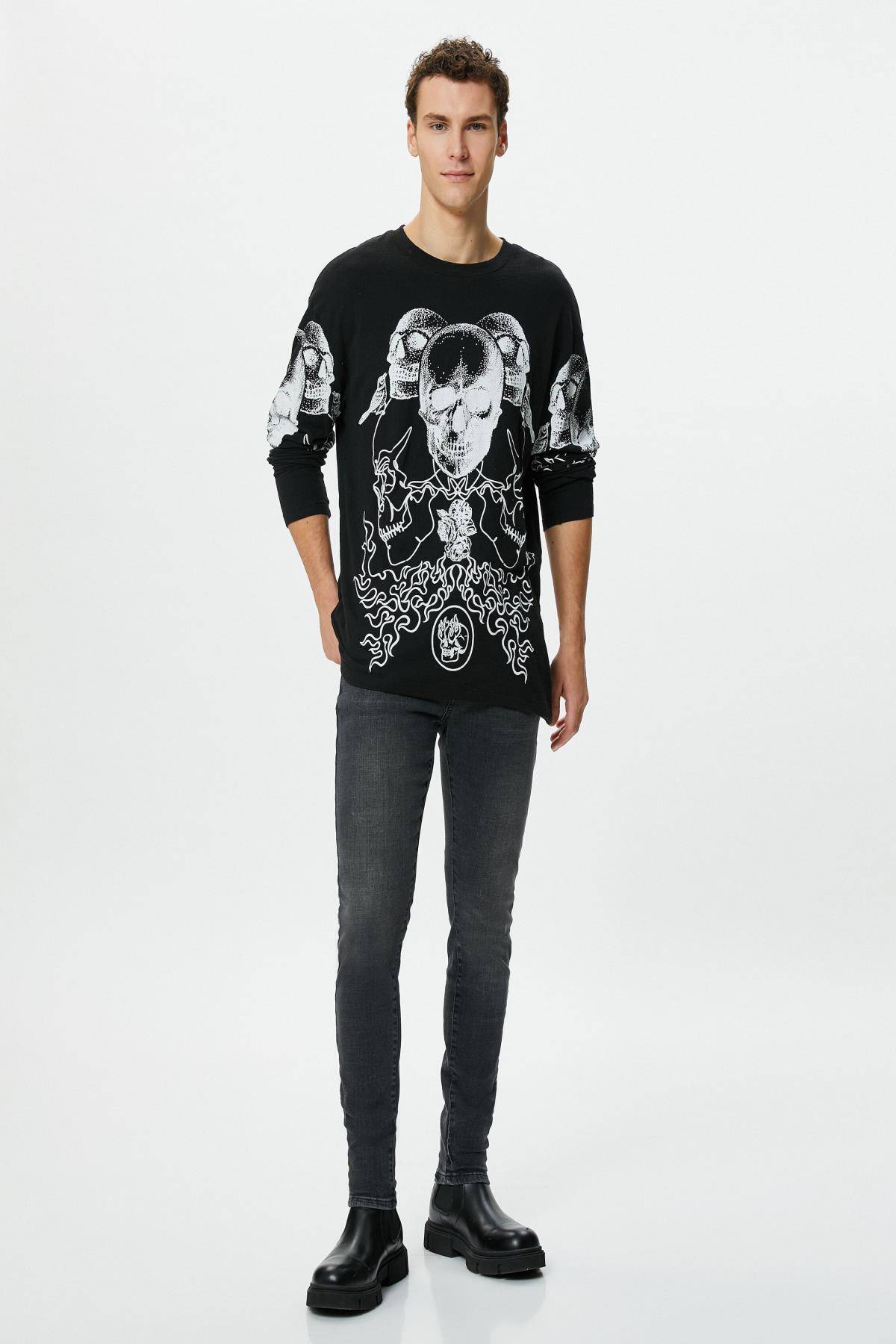 شلوار جین Skinny Fit - Michael Jean