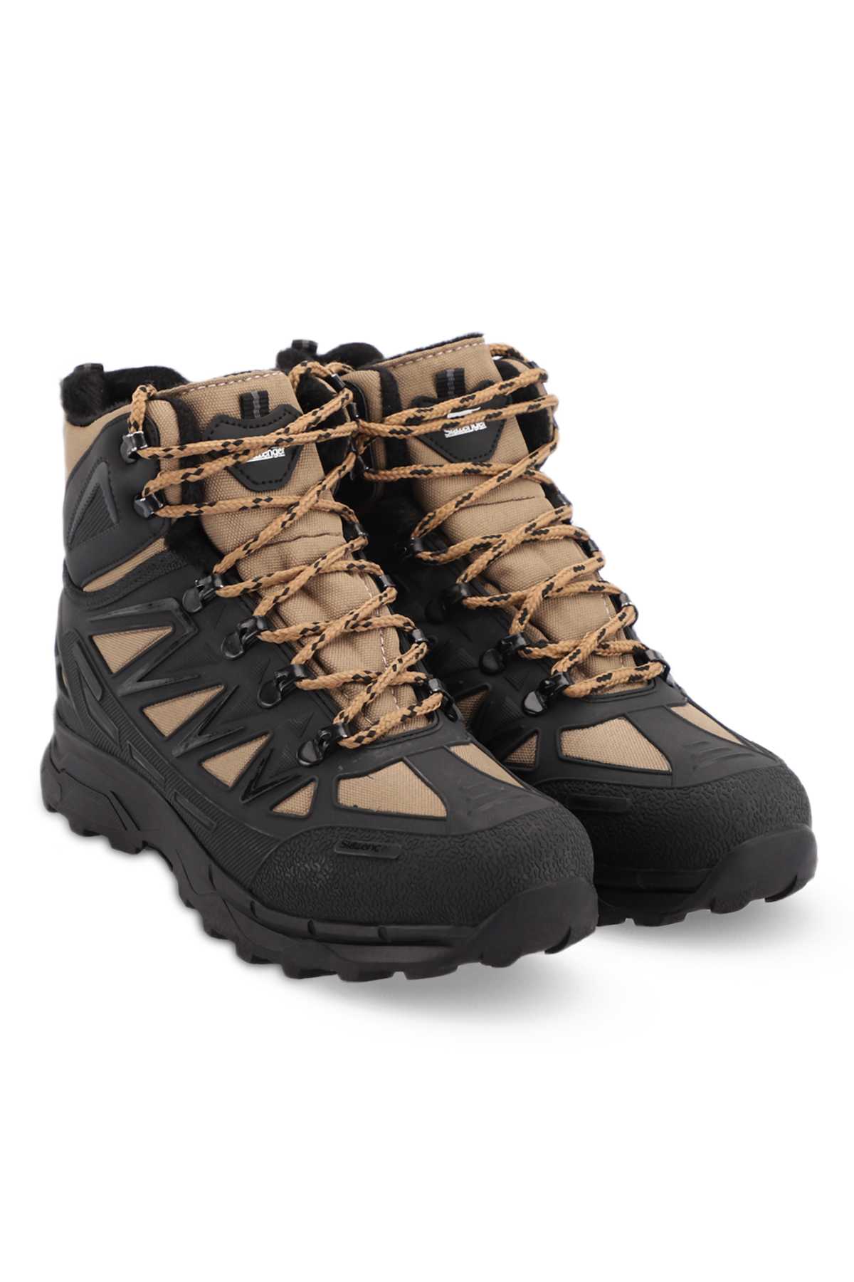 چکمه های مردانه خاکی / مشکی هاردیپ