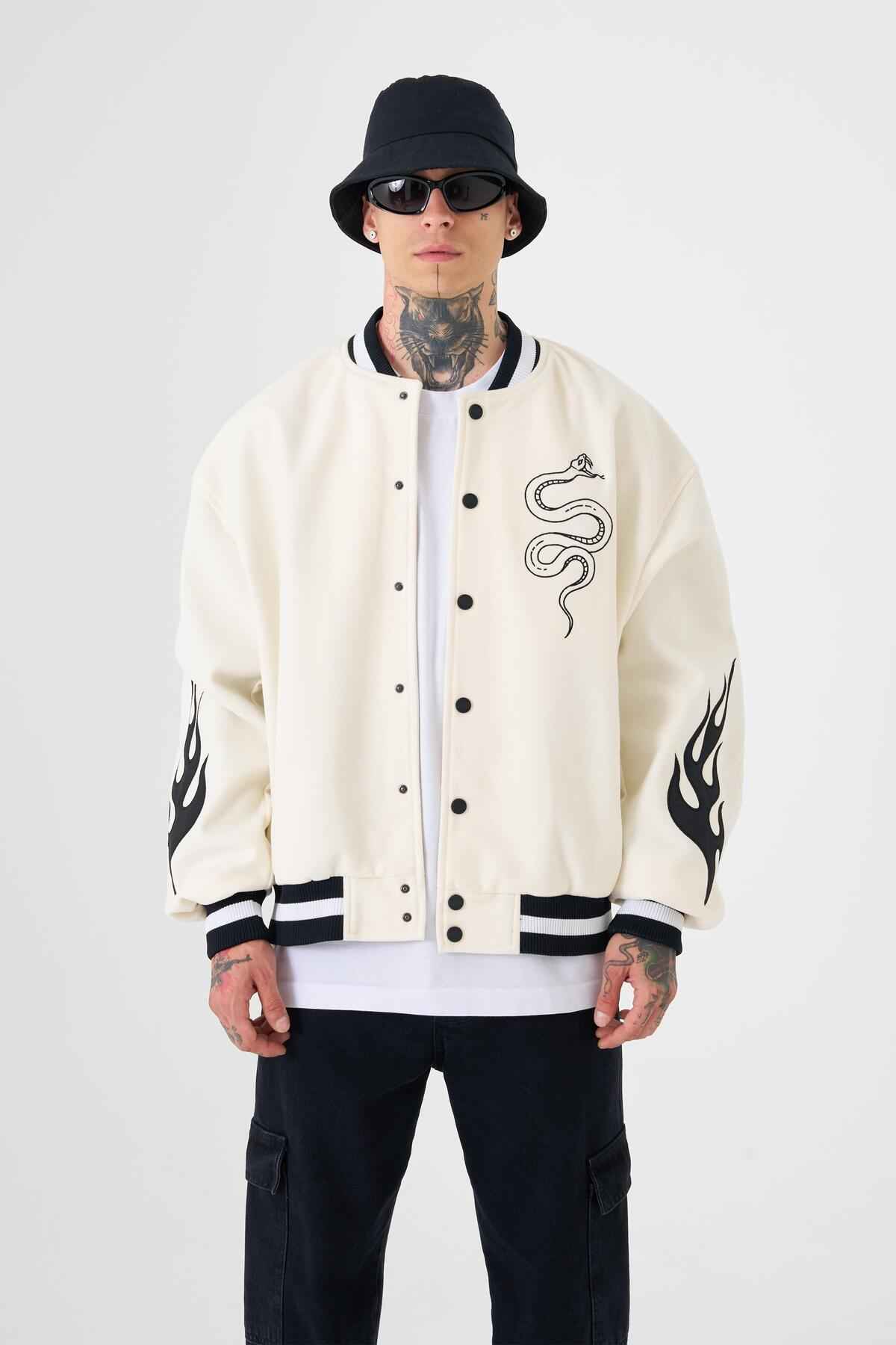 کت مردانه مار اور سایز اکرو بمب افکن