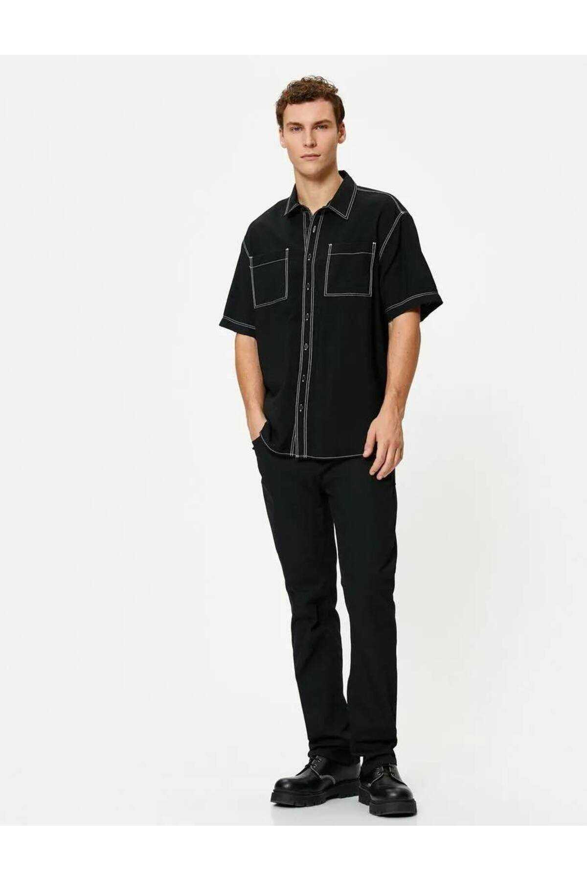 شلوار جین لوله ای صاف - مارک ژان