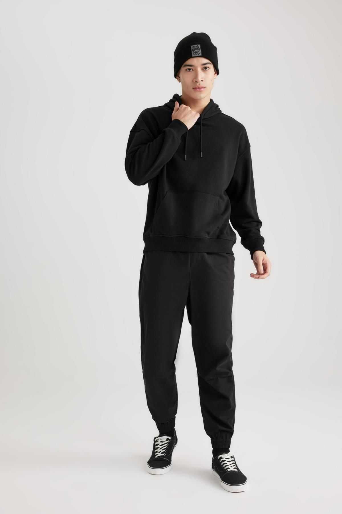 شلوار ساق بنددار الاستیک معمولی Jogger