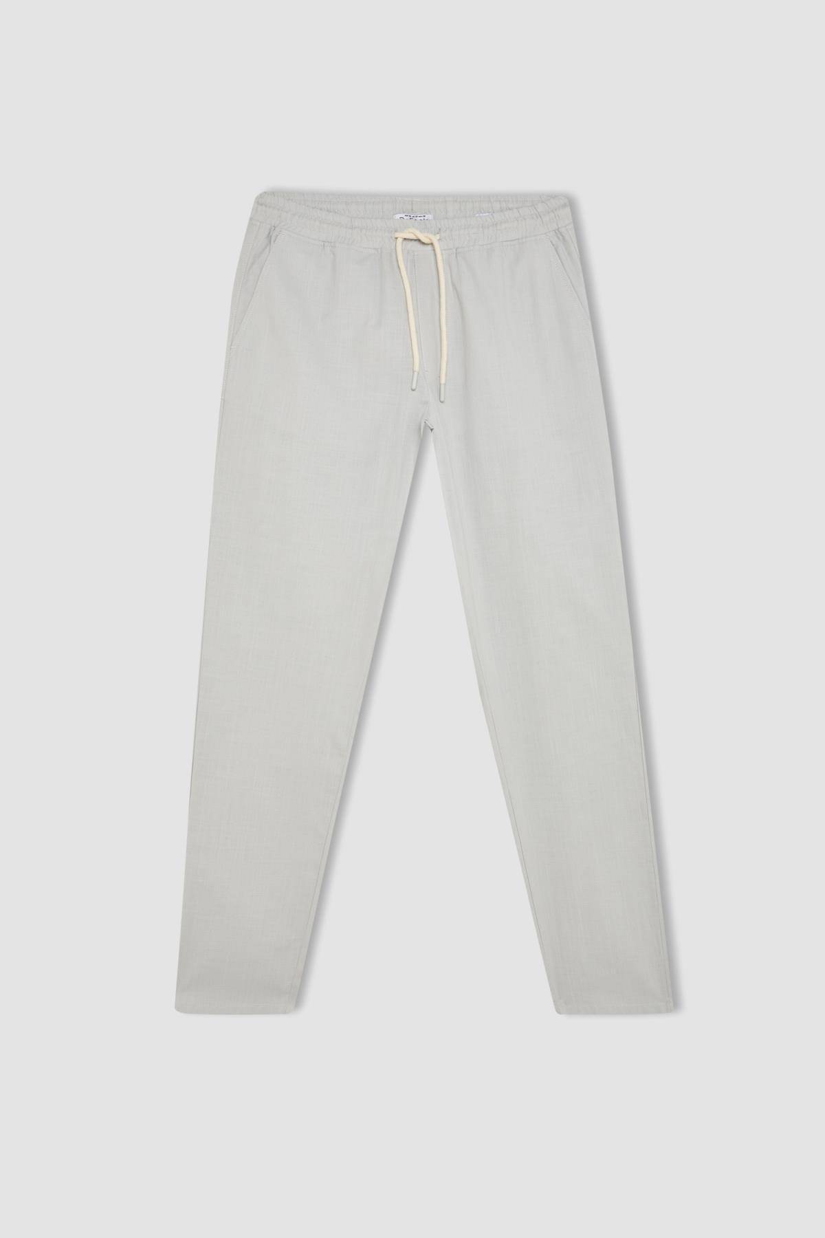 شلوار نخی جاگر اسکینی لگ Z6475az24sp