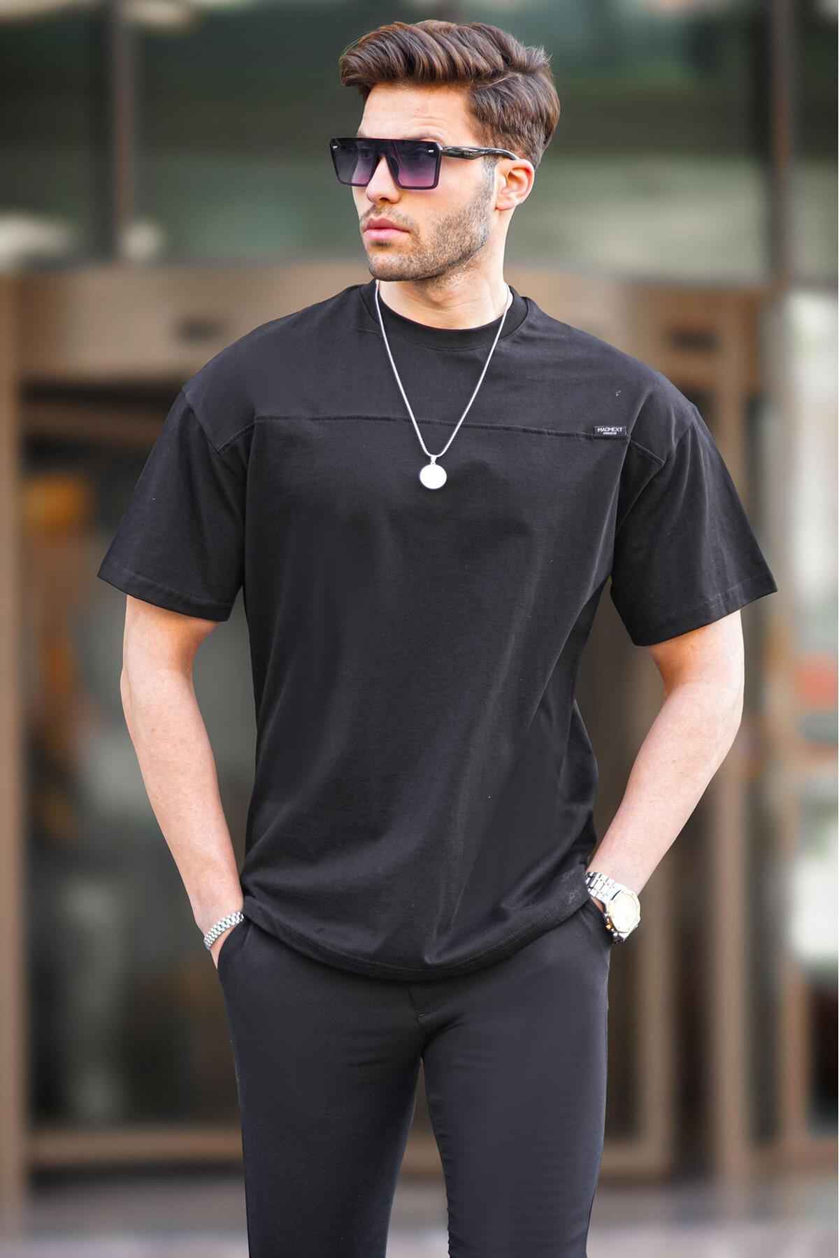 تیشرت مردانه اورسایز مشکی