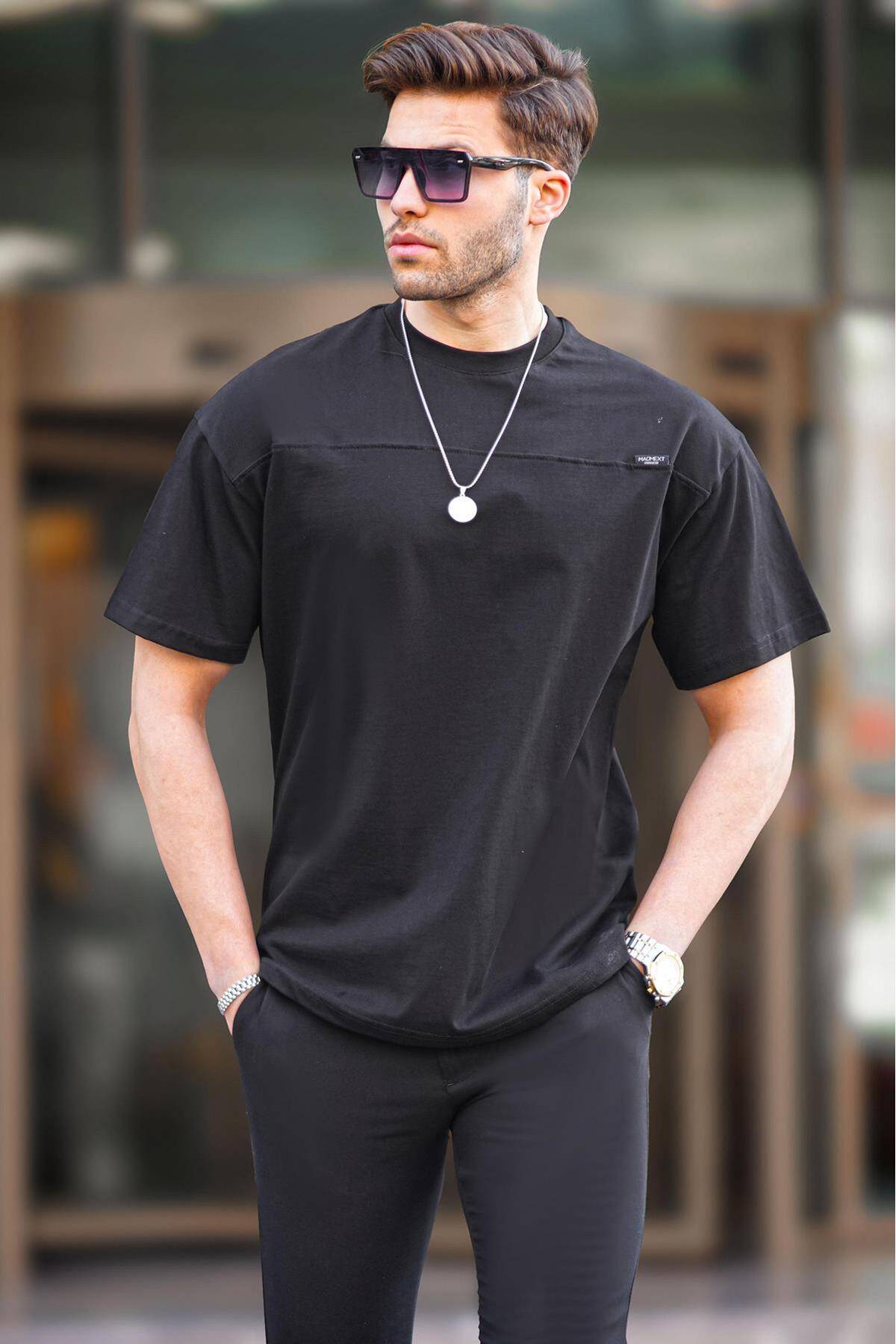 تیشرت مردانه اورسایز مشکی