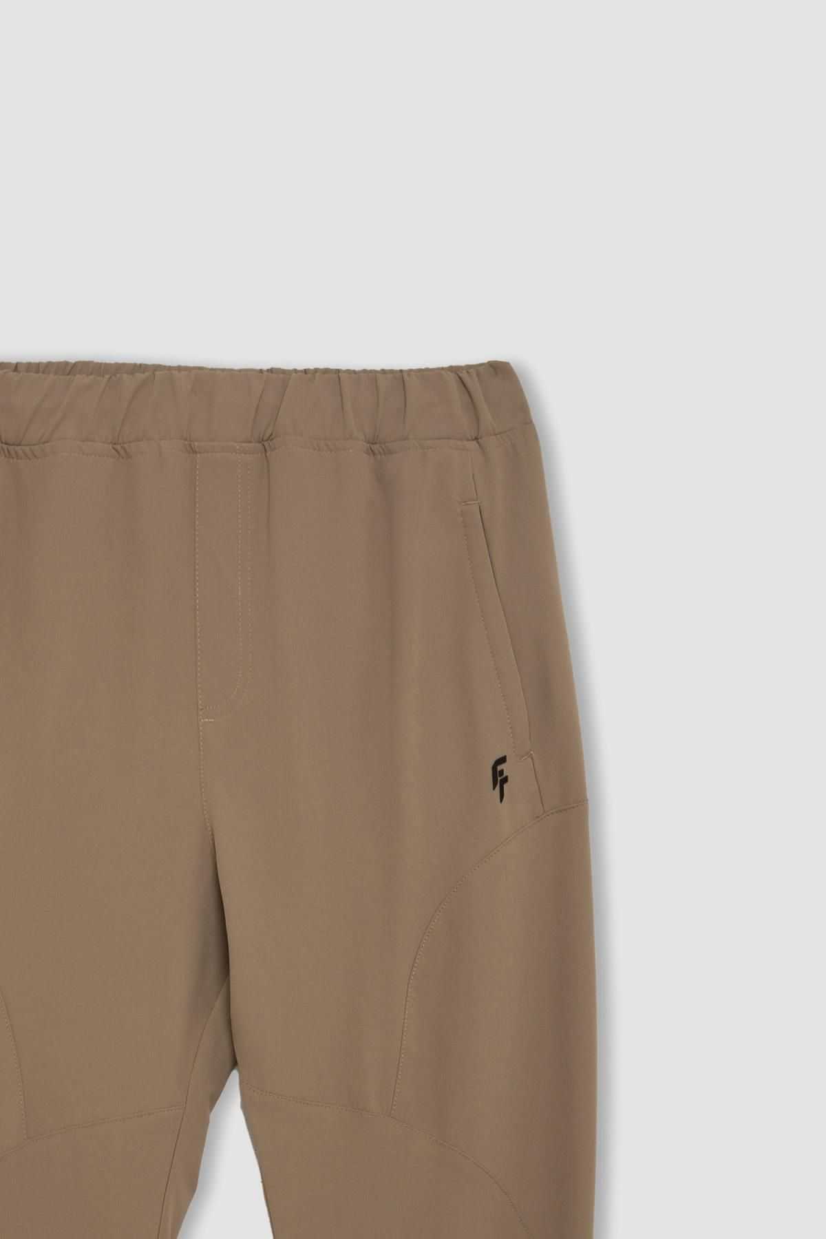 DeFactoFit Slim Fit دو جیب زیپ دار ساق بافته