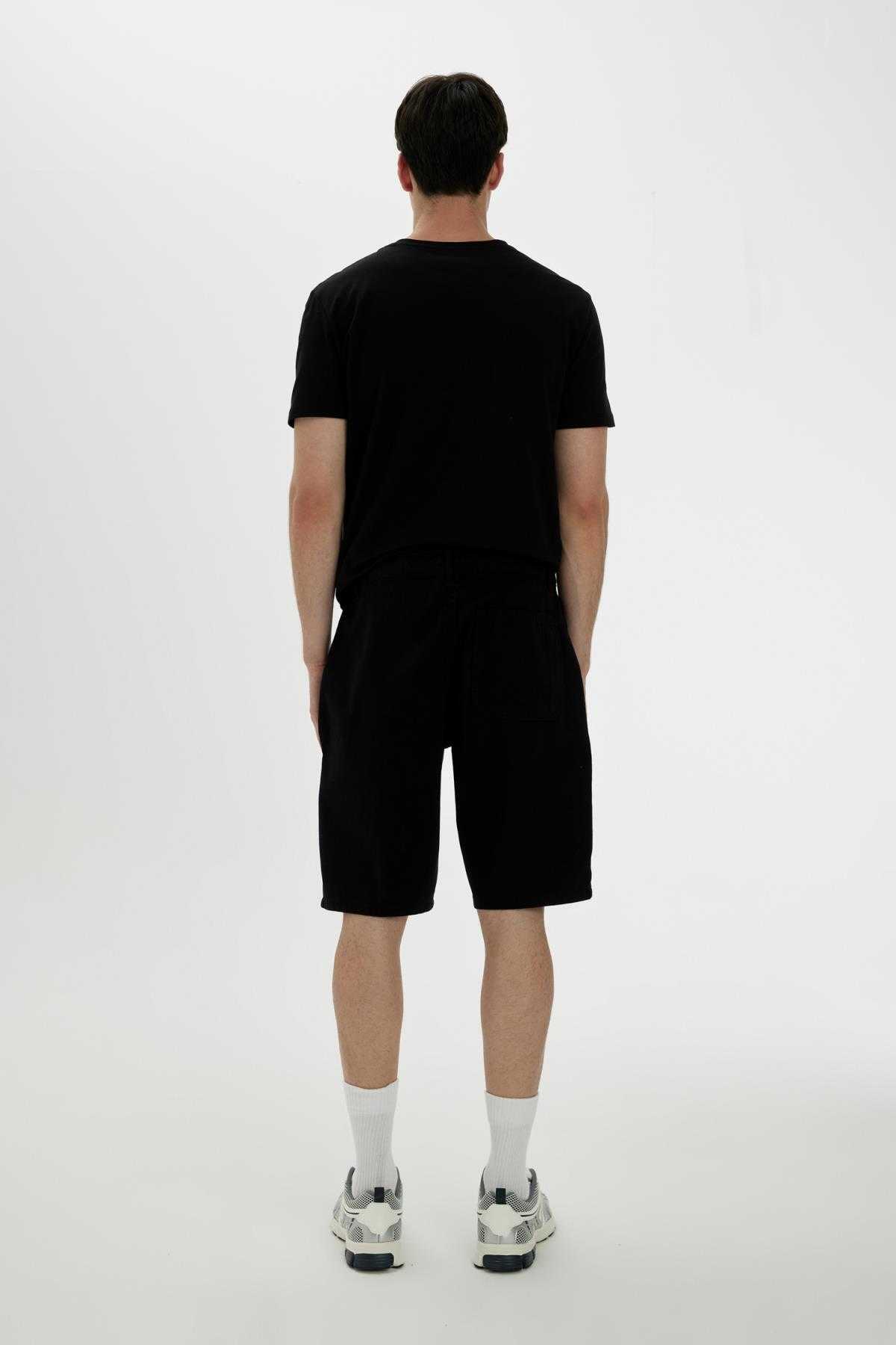 گاباردین برمودای پای راست منظم فیت