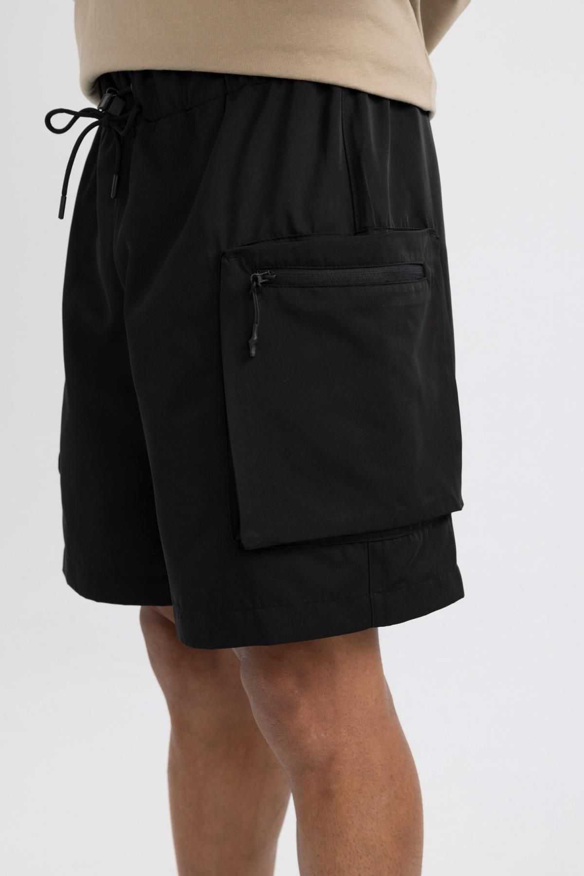 شورت بافته شده DeFactoFit Oversize Fit