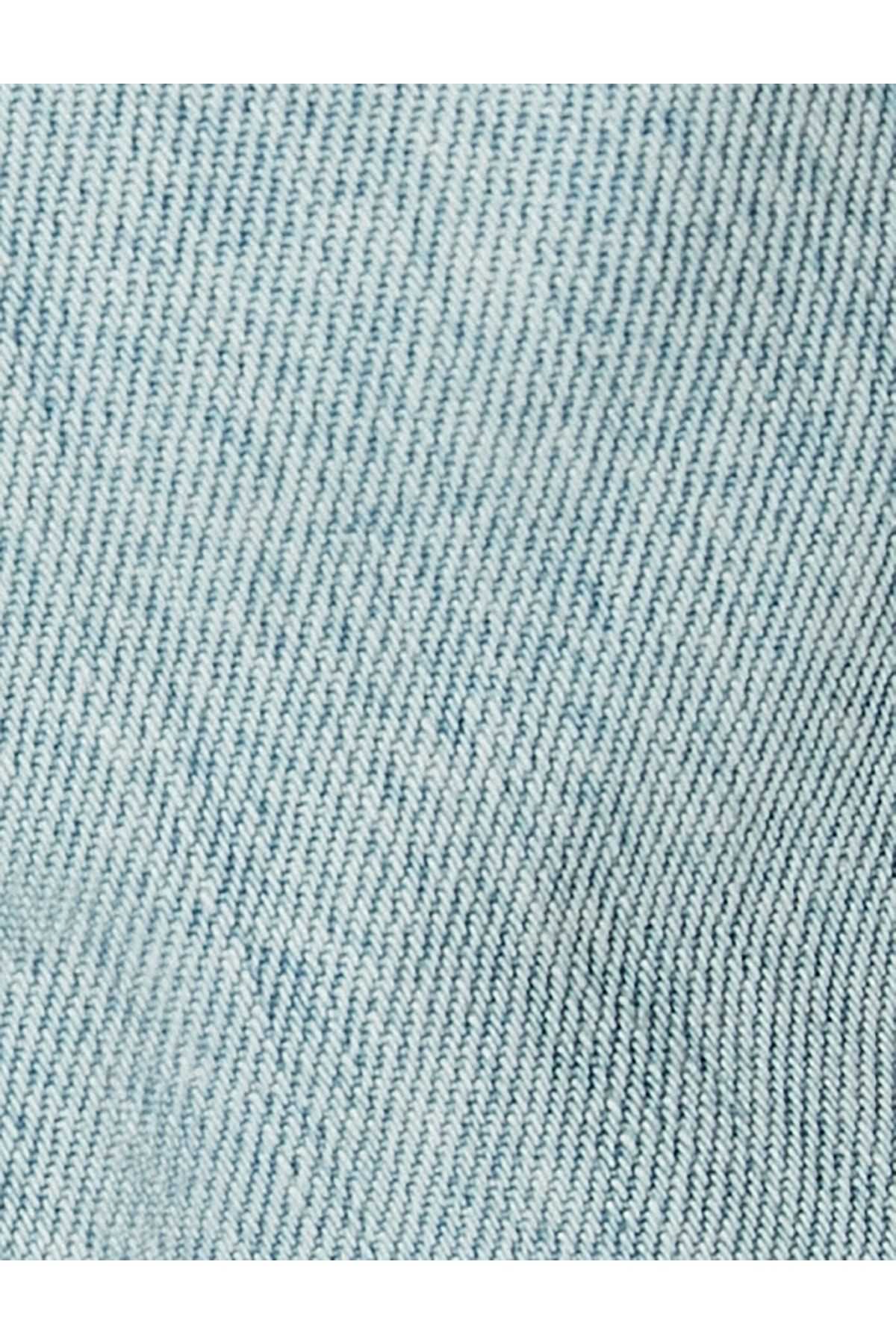 شلوار جین باربری جیب بزرگ