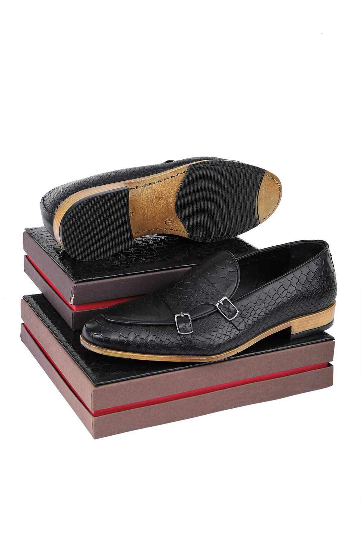 کفش کلاسیک مردانه چرم اصل Vodina، کفش کلاسیک لوفر