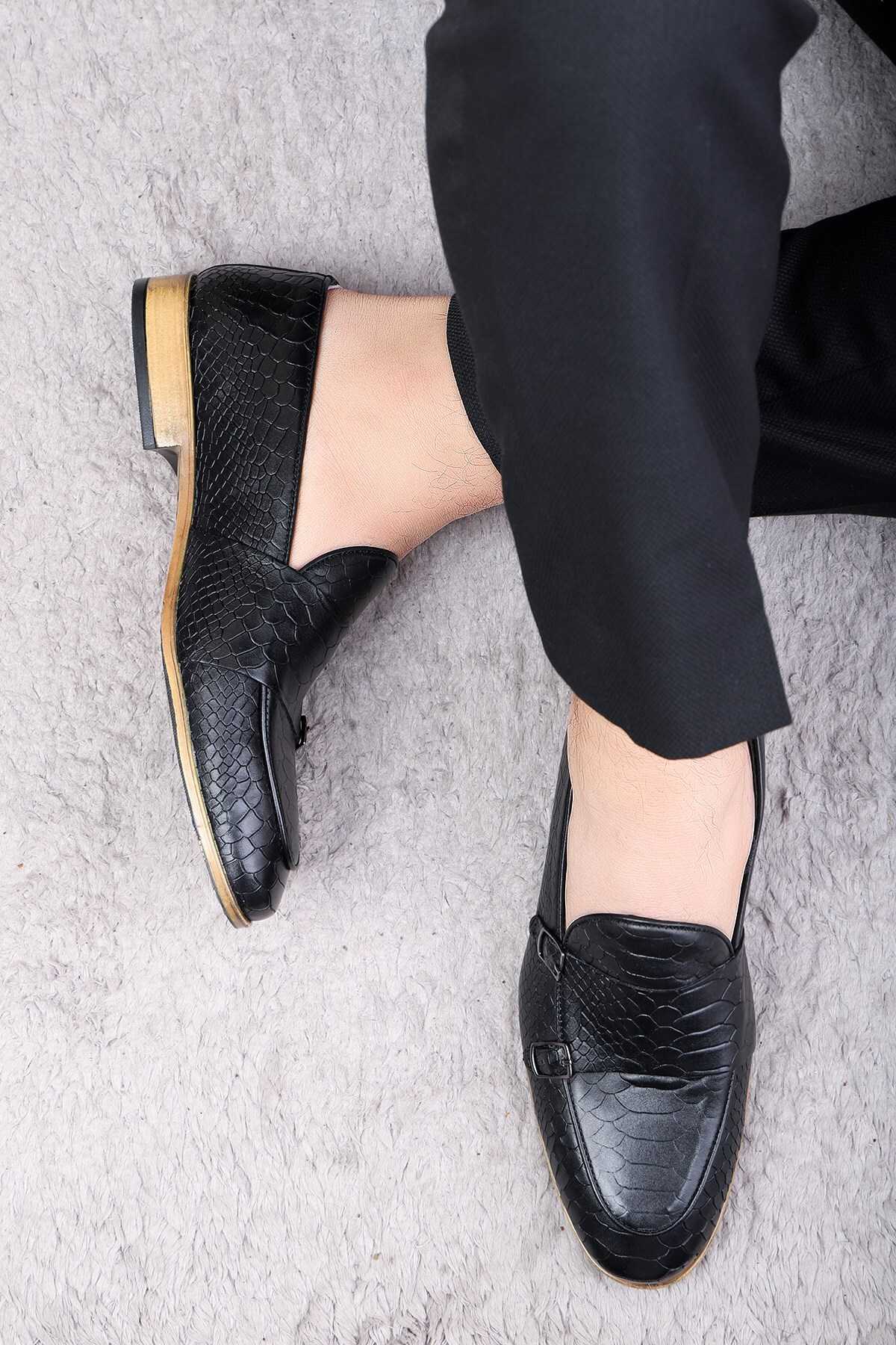 کفش کلاسیک مردانه چرم اصل Vodina، کفش کلاسیک لوفر