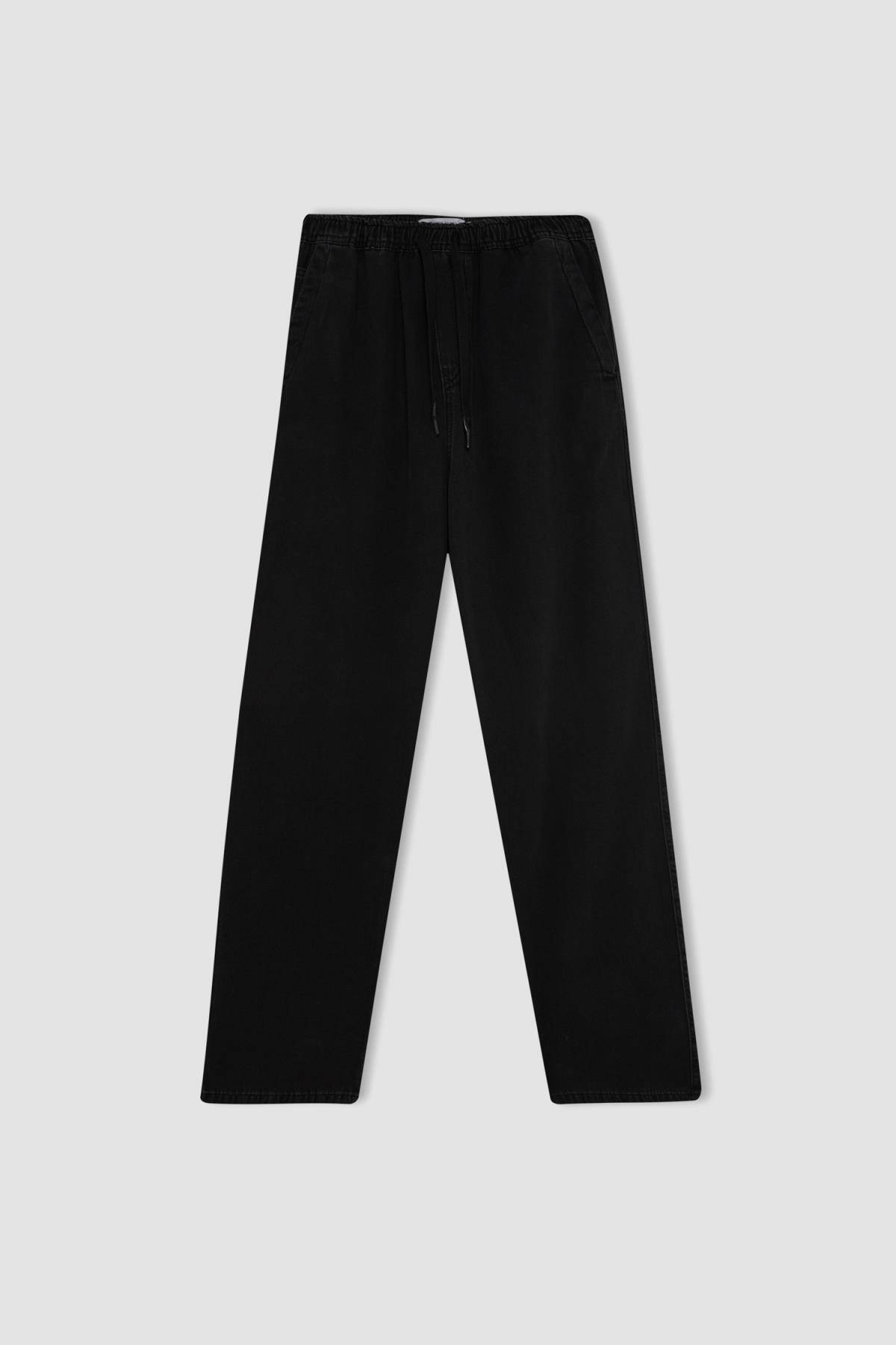 ساق گشاد شلوار جین گشاد مناسب کمر معمولی