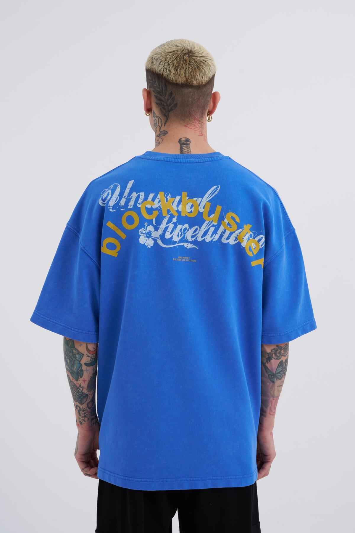 تیشرت مردانه قابل شستشو با چاپ بزرگ Ghost Clody