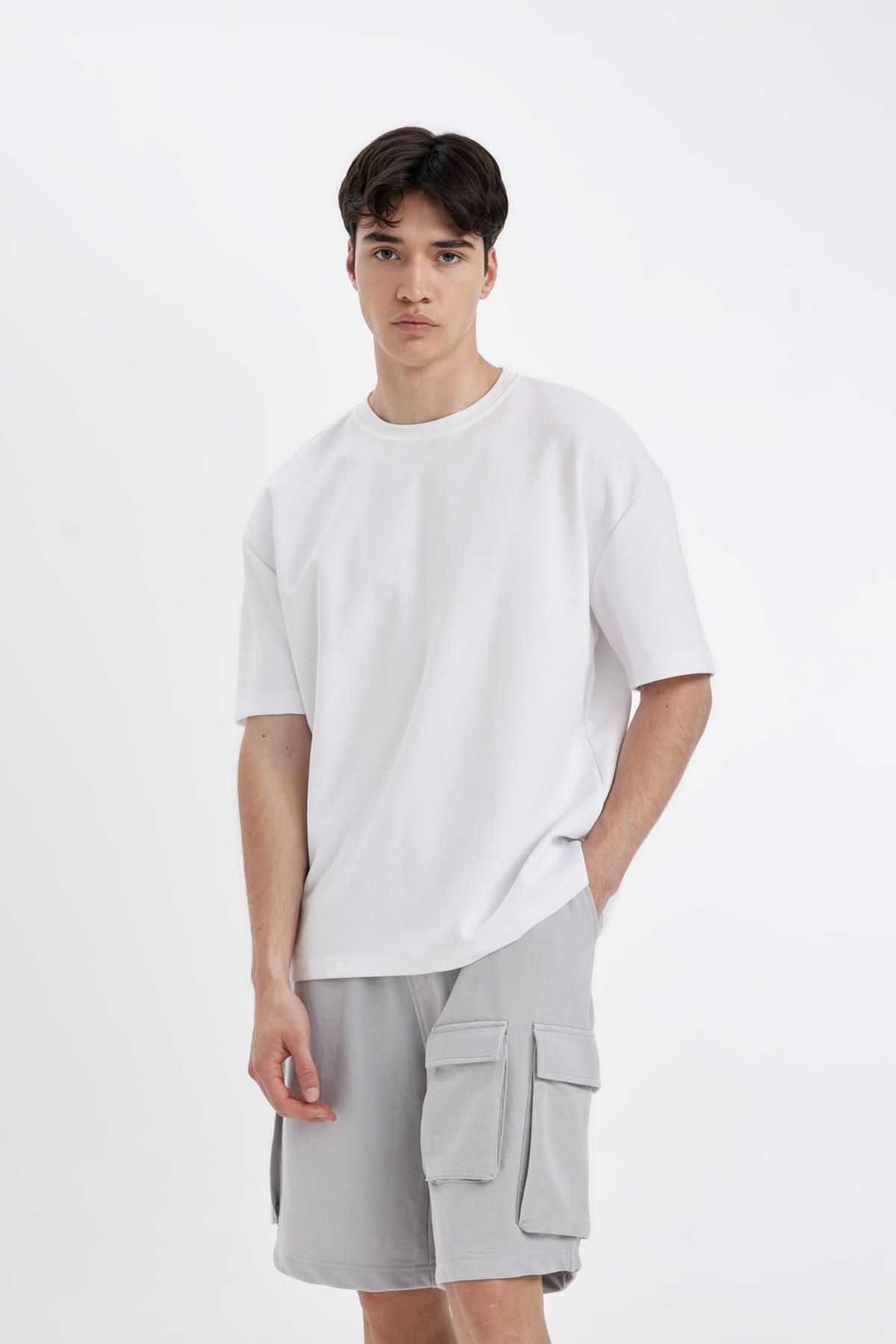 شلوار شلوار راست ساق بلند Relax Fit