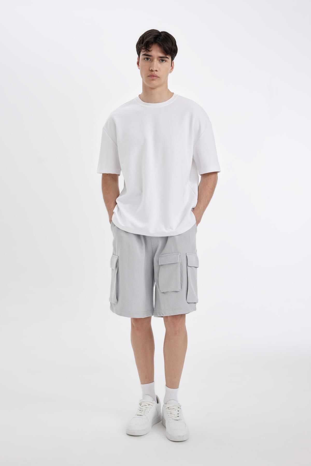 شلوار شلوار راست ساق بلند Relax Fit