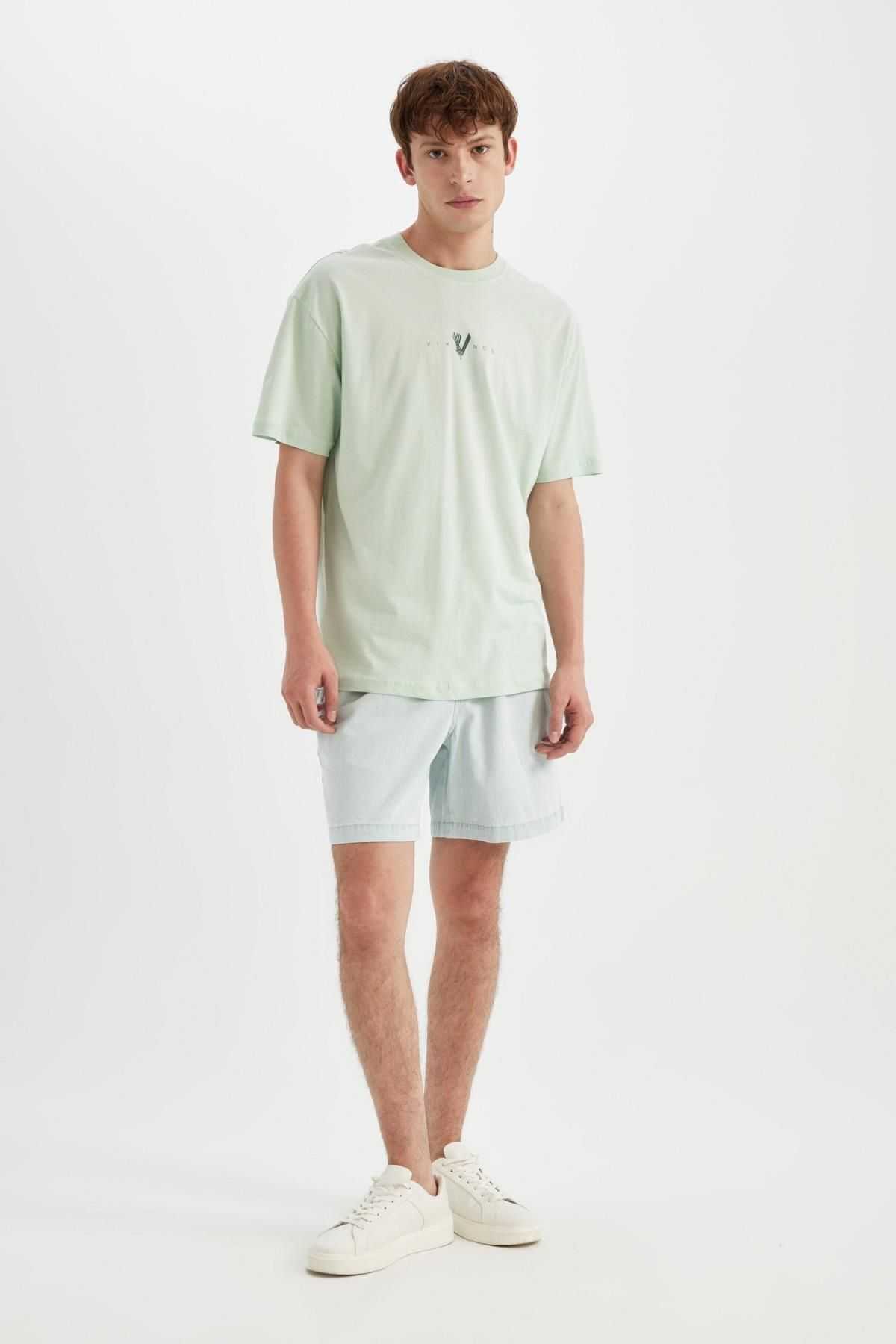 شلوارک جین برمودا Relax Fit