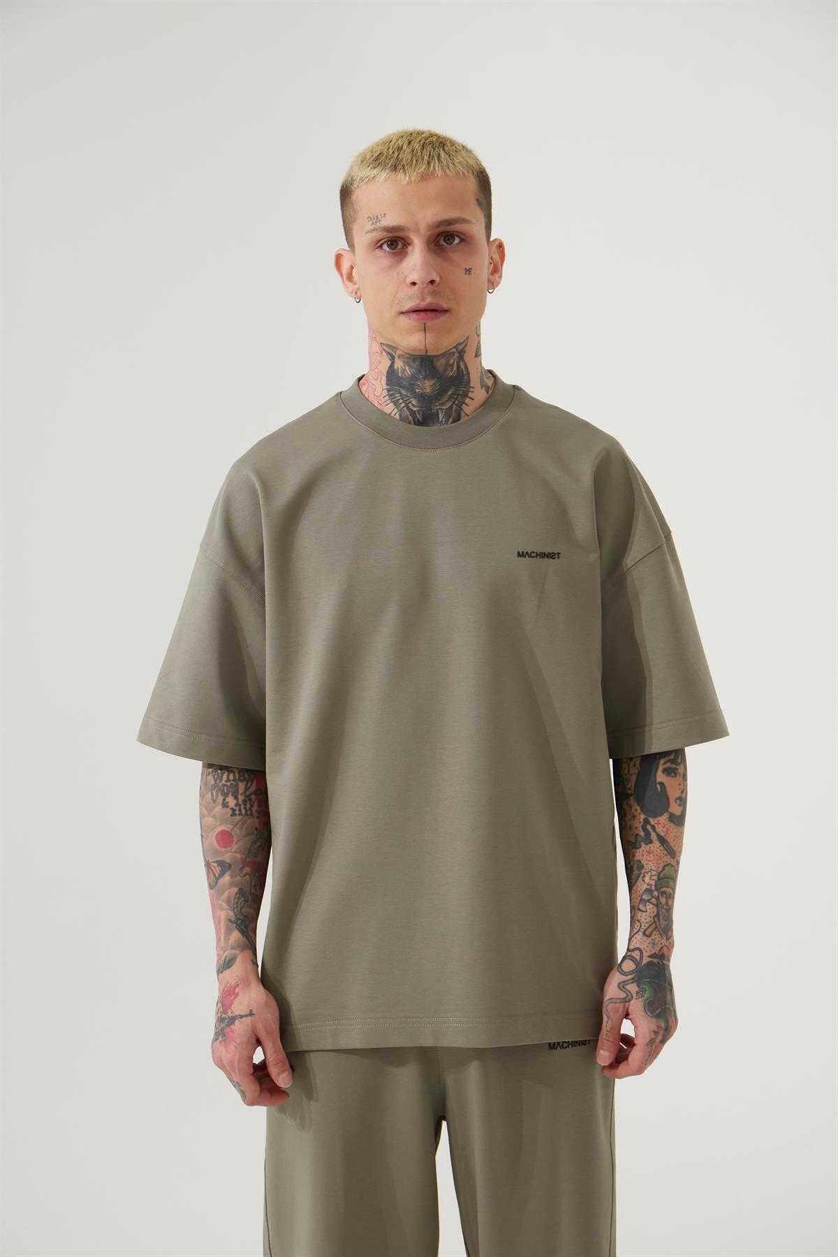 تیشرت پنبه ای بزرگ سایز سبز