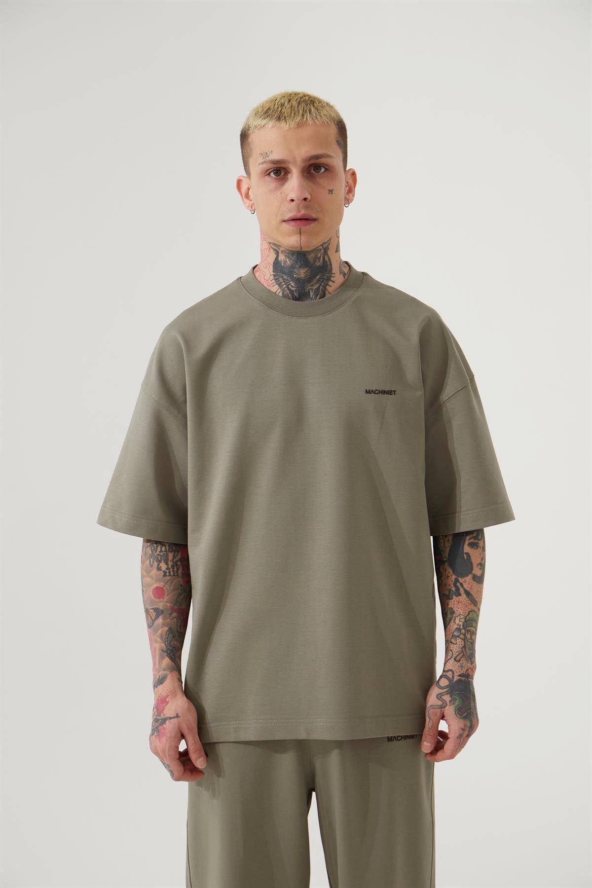 تیشرت پنبه ای بزرگ سایز سبز