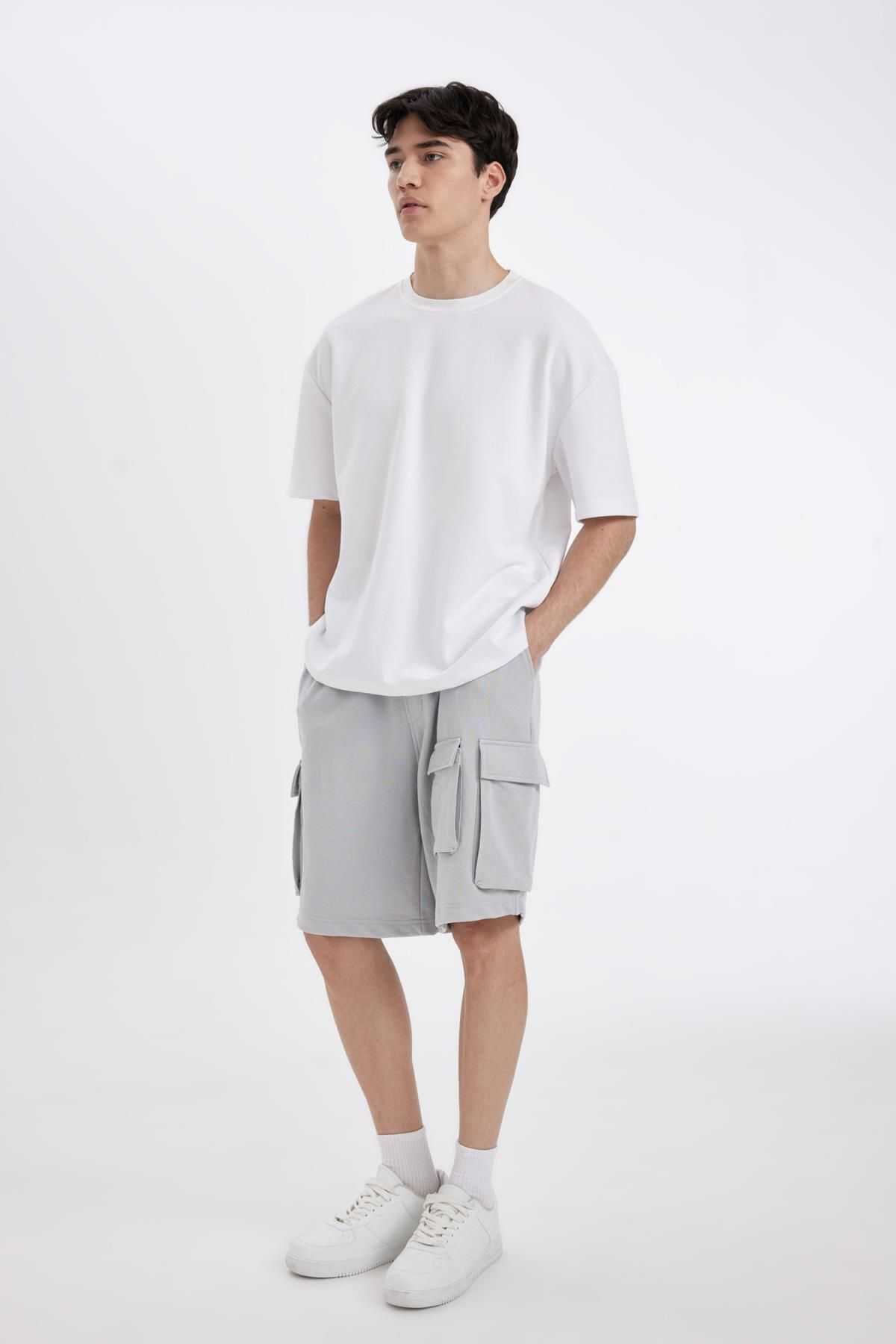 شلوار شلوار راست ساق بلند Relax Fit