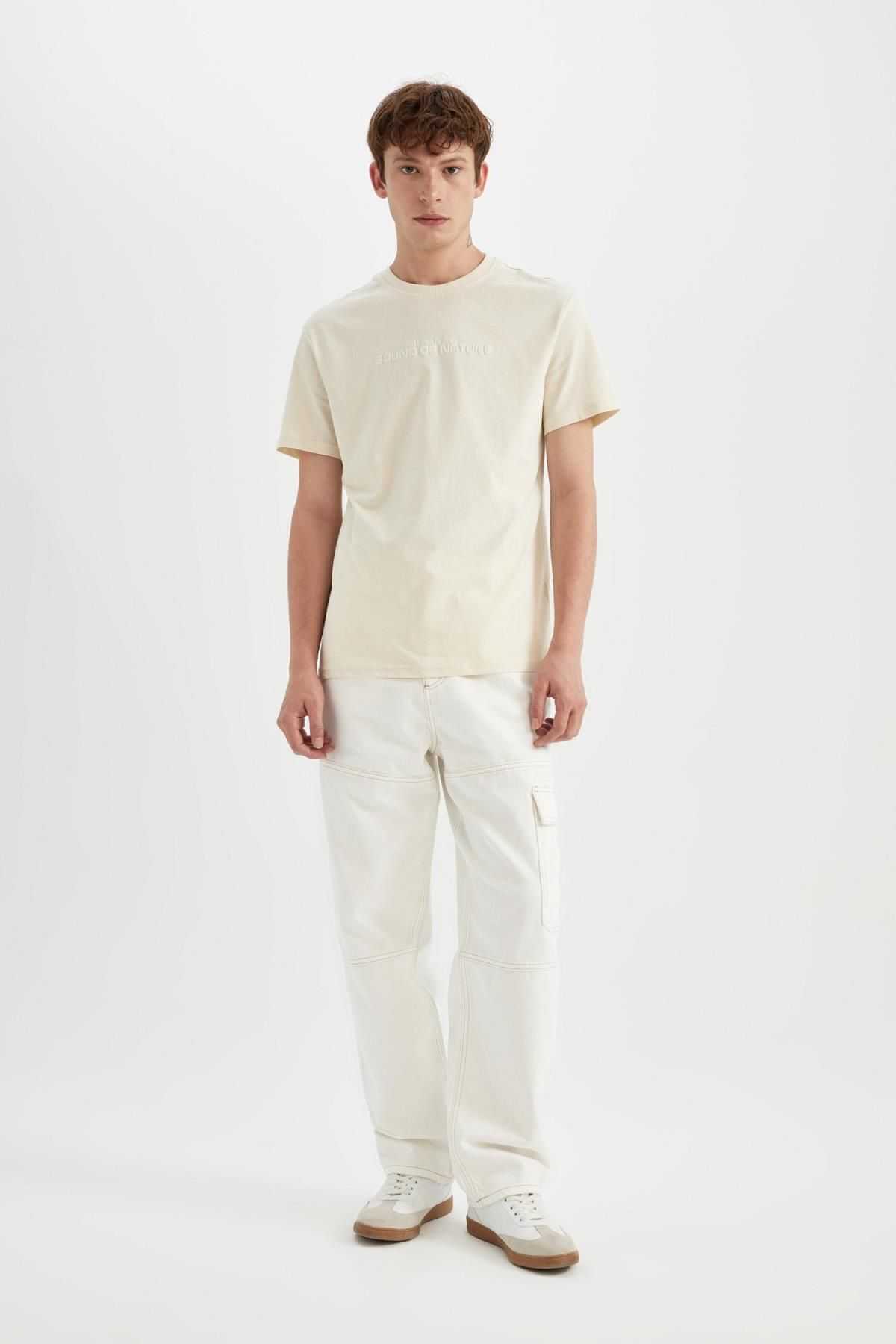 شلوار جین گشاد با کمر گشاد معمولی