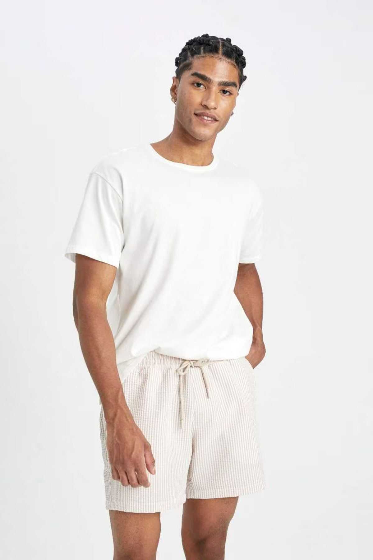 شورت شنا راه راه B7535ax24hs