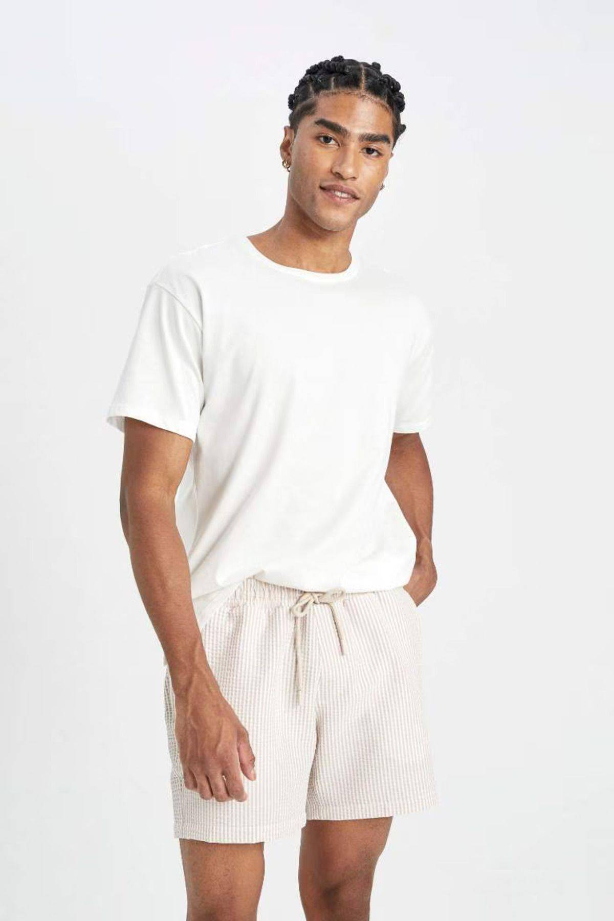 شورت شنا راه راه B7535ax24hs