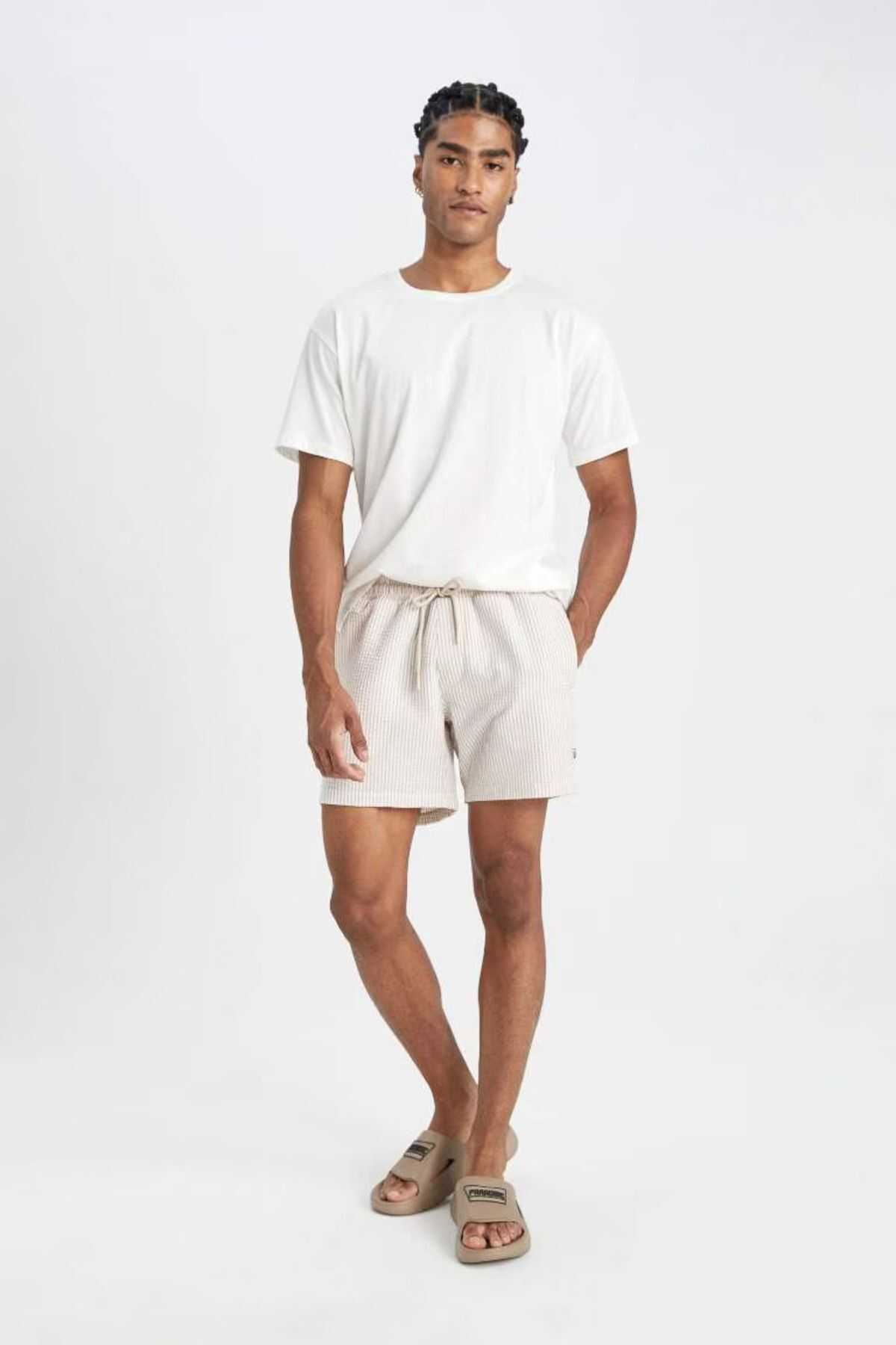 شورت شنا راه راه B7535ax24hs