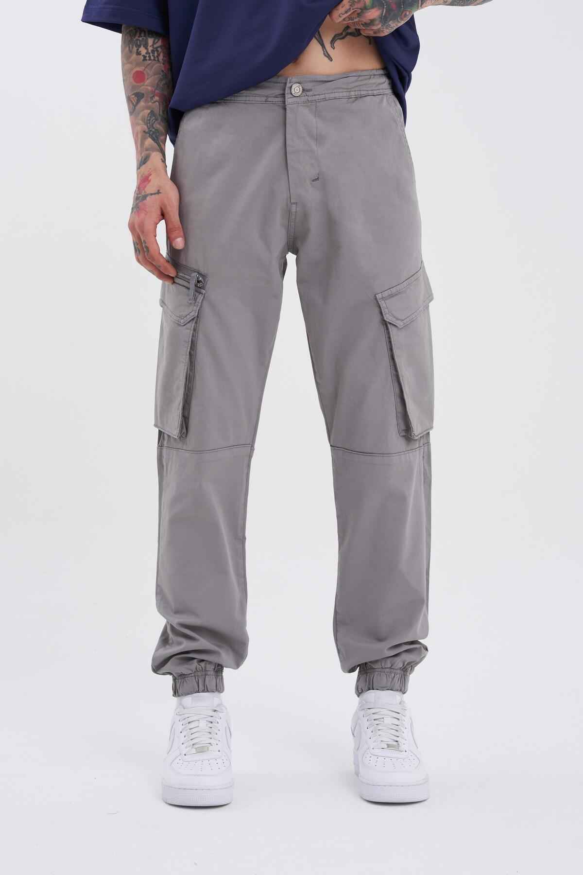 جیبی باری مردانه Jogger Ecru Jean