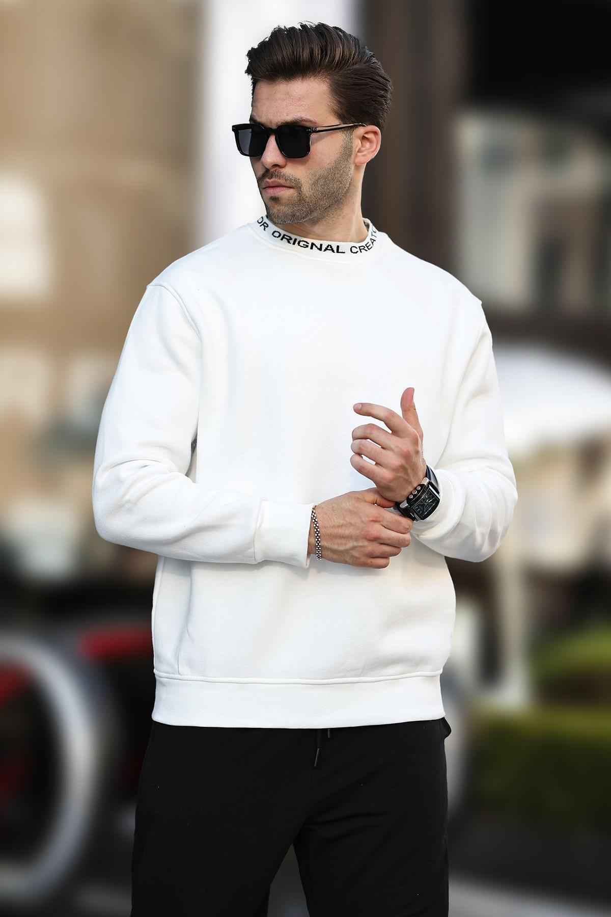 سویشرت مردانه یقه مشکی