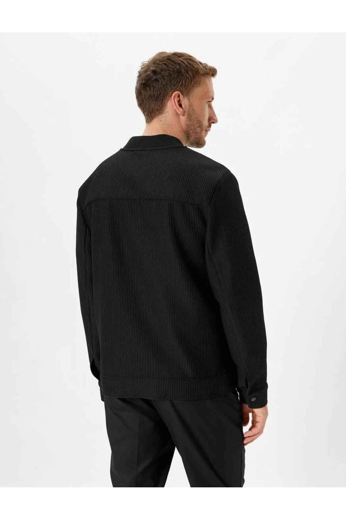 ژاکت بمب افکن آجدار زیپ دار