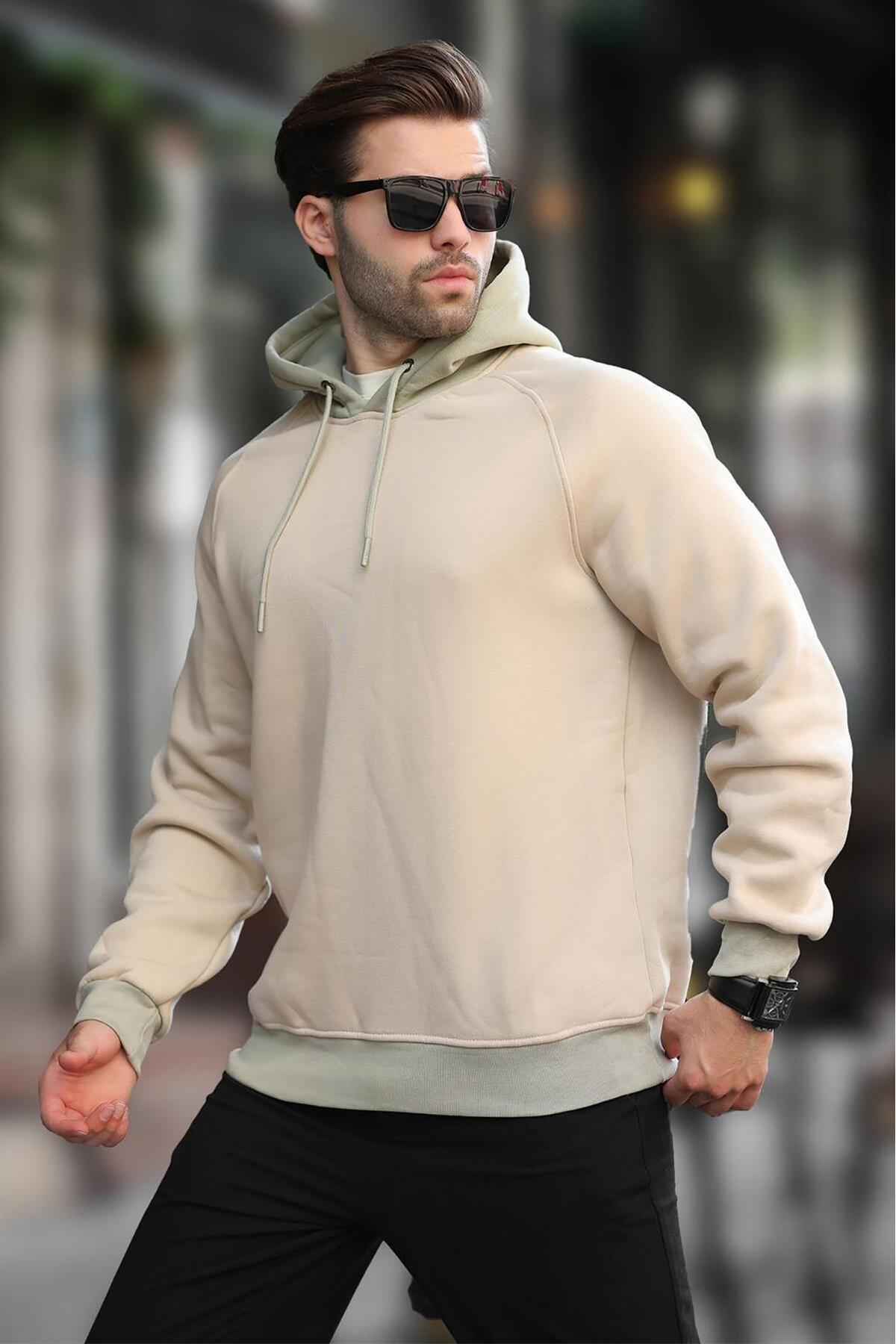 سویشرت بلوک دار با رنگ مشکی