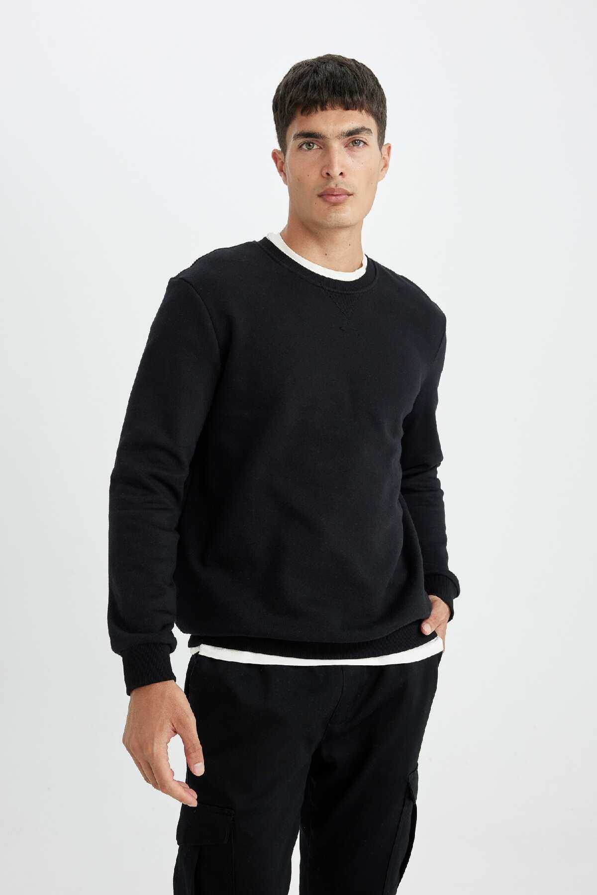 سویشرت ساده و معمولی سبز روشن T3777az24au