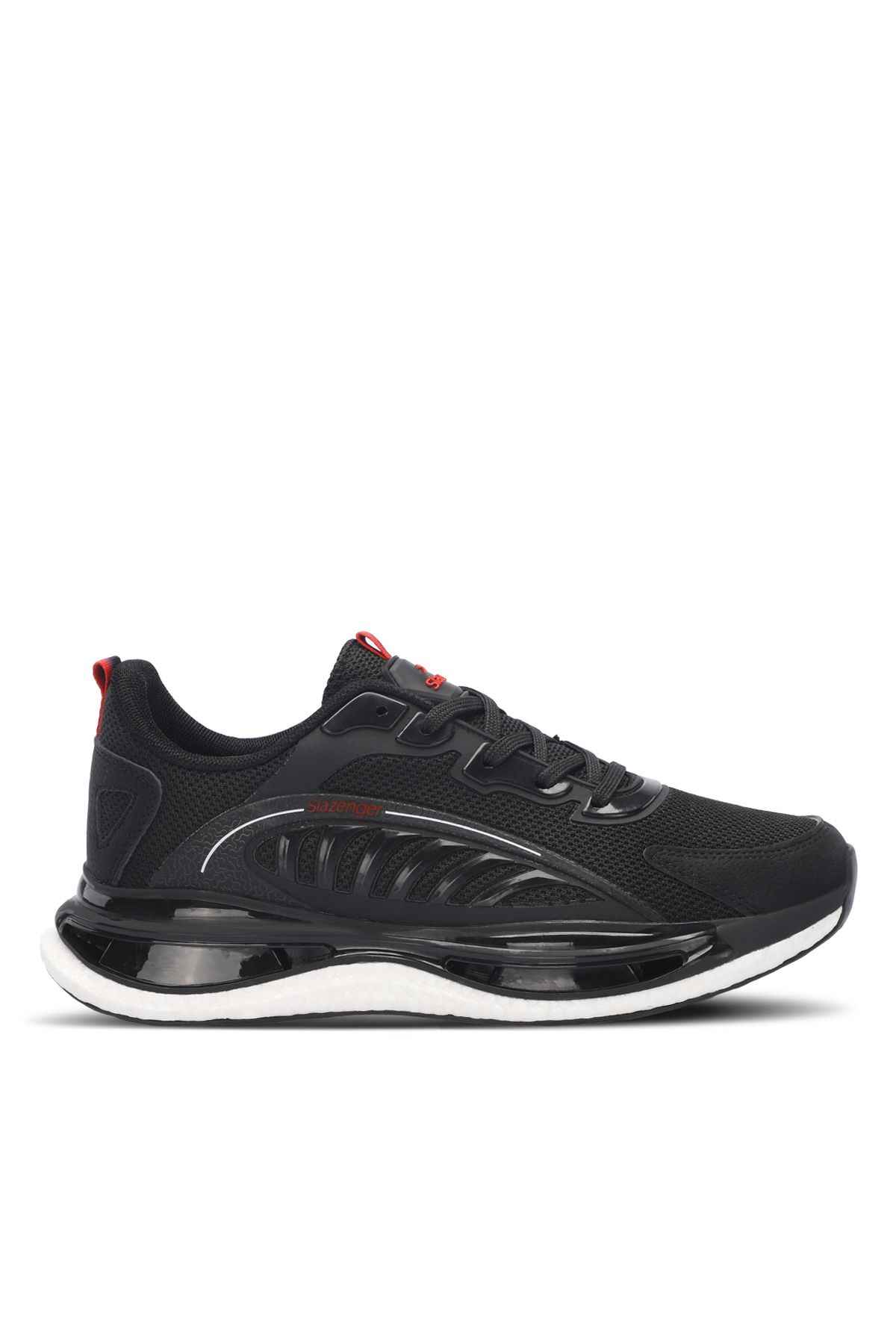 کفش کتانی مردانه ZEUS مشکی / قرمز