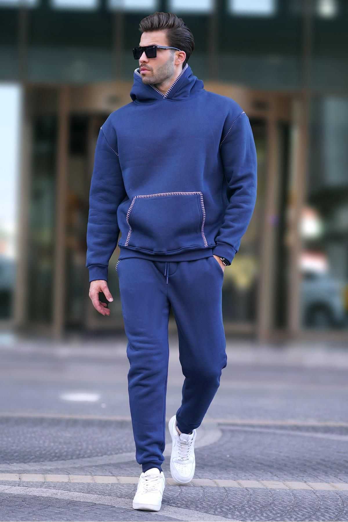 مجموعه لباس های لاستیکی Trotter Men's Navy Blue