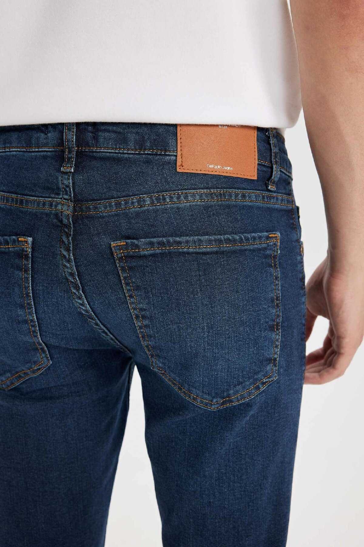 کارلو اسکینی فیت فوق العاده باریک تناسب معمولی شلوار جین کمر بسیار باریک B2068ax24au