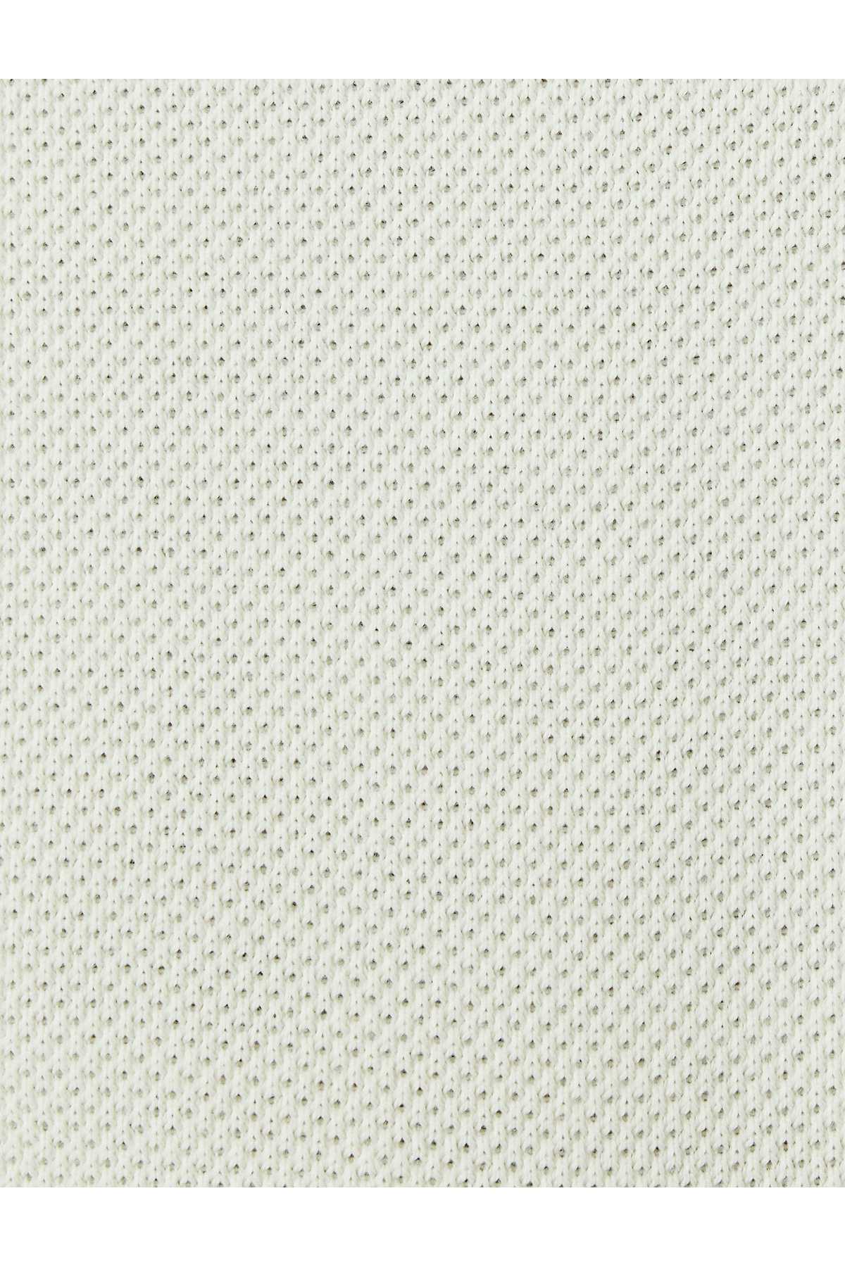 سویشرت یقه پولو با نیم زیپ آستین بلند نخی