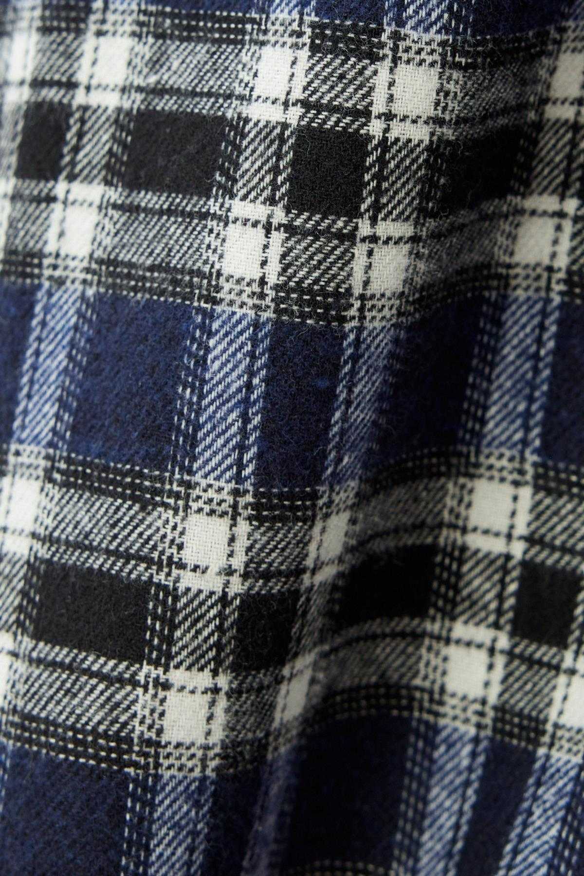 مخلوط پنبه دقیق موبایل با پیراهن بلند با درب آستین بلند