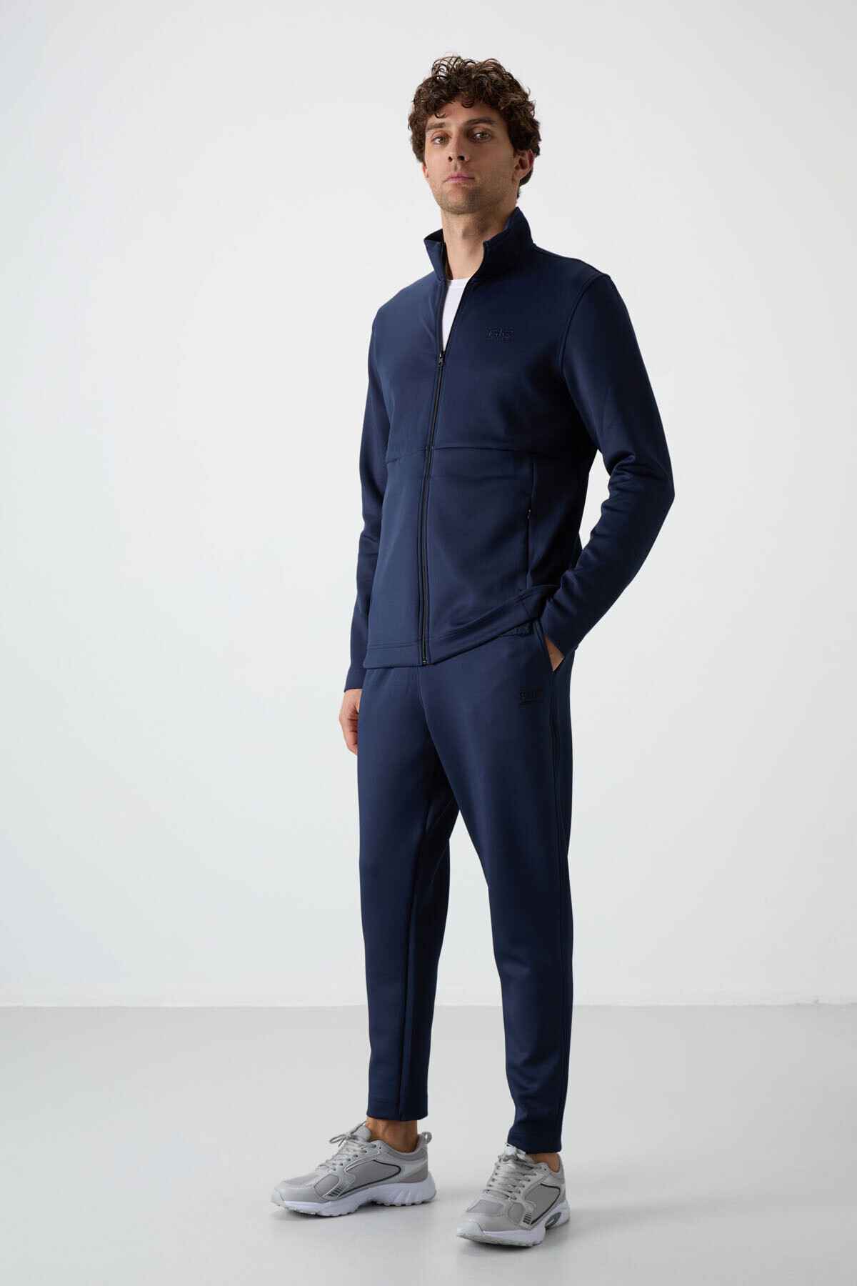 سبوس خاکستری تیره - لباس ورزشی مردانه پارچه Blackscuba - 85199