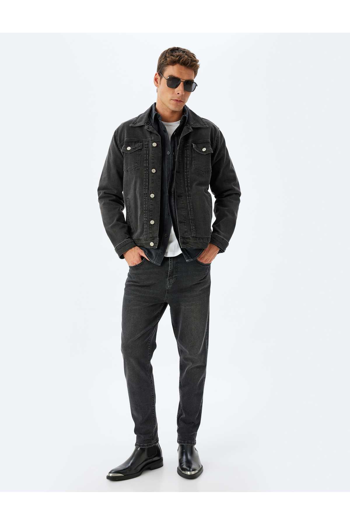 شلوار جین تناسب مخروطی - جو جین